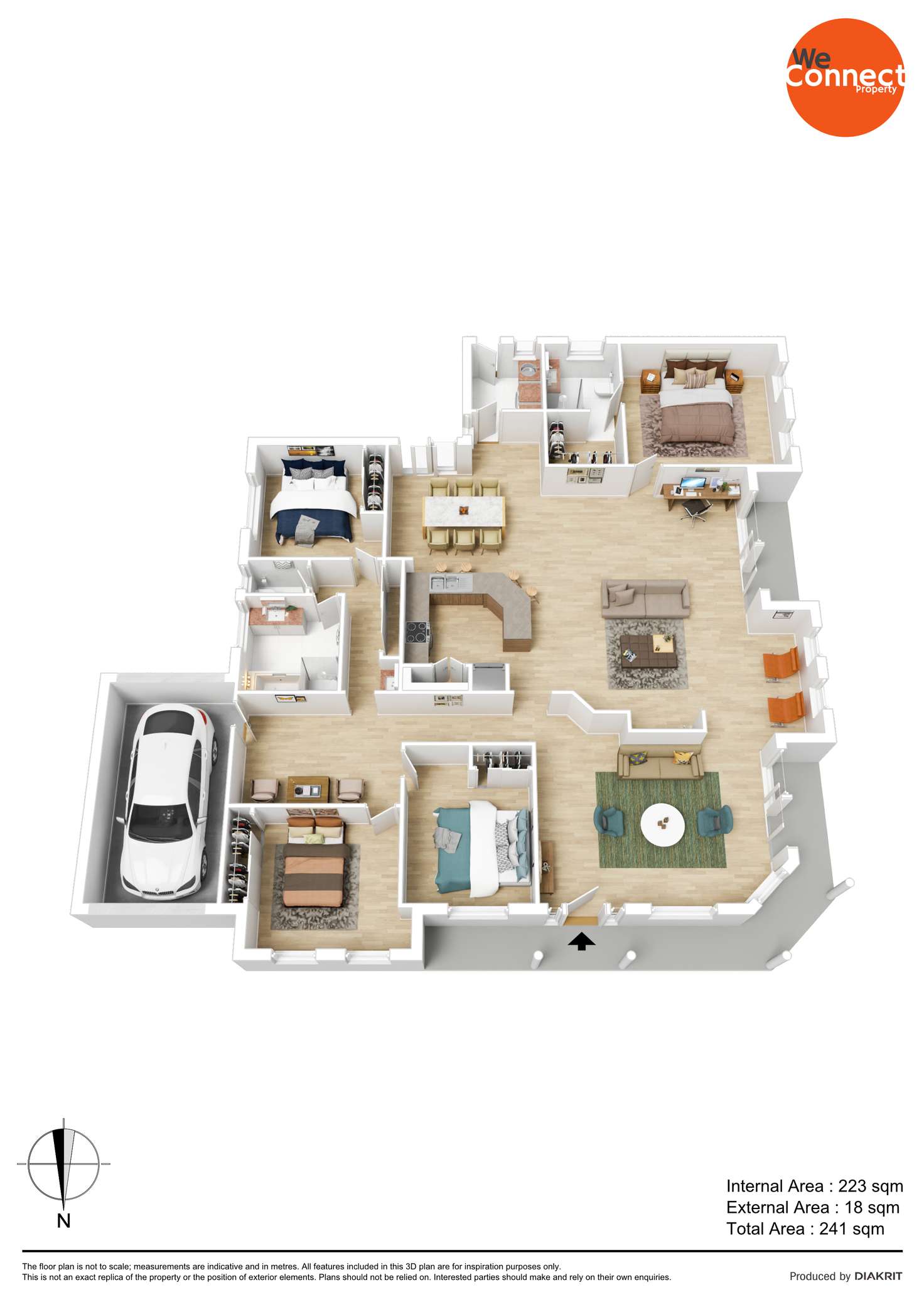 Floorplan of Homely house listing, 25 Stanford Glen, Seaford Rise SA 5169