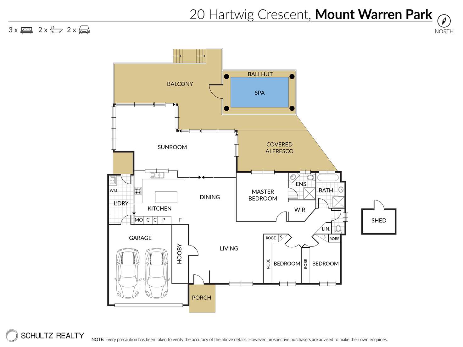 Floorplan of Homely house listing, 20 Hartwig Crescent, Mount Warren Park QLD 4207