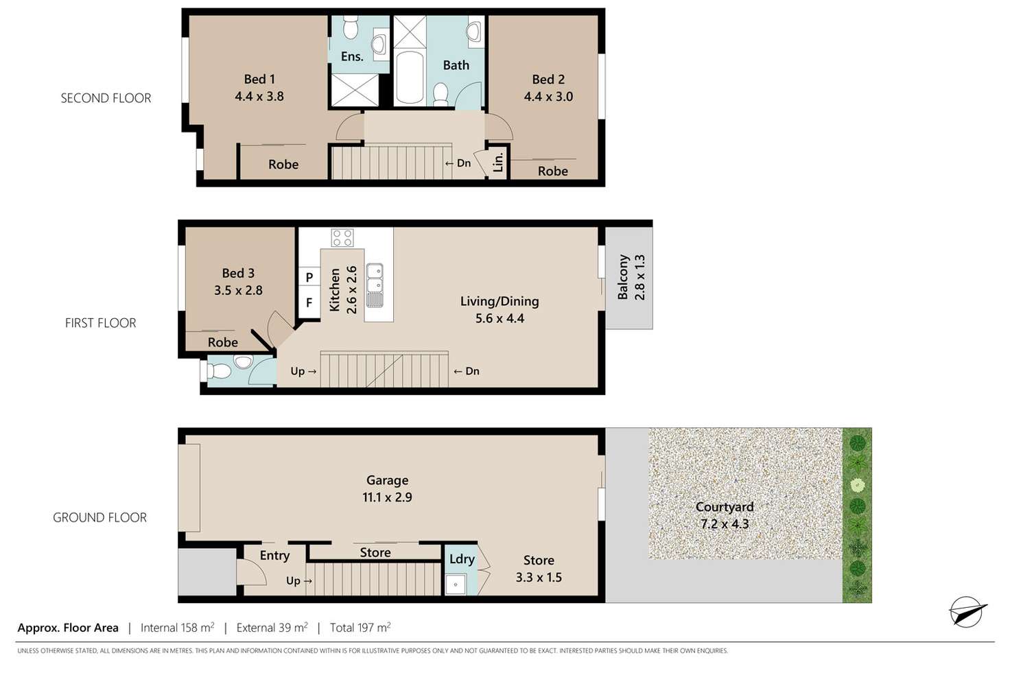 Floorplan of Homely townhouse listing, 42/10 Radiant Street, Taigum QLD 4018
