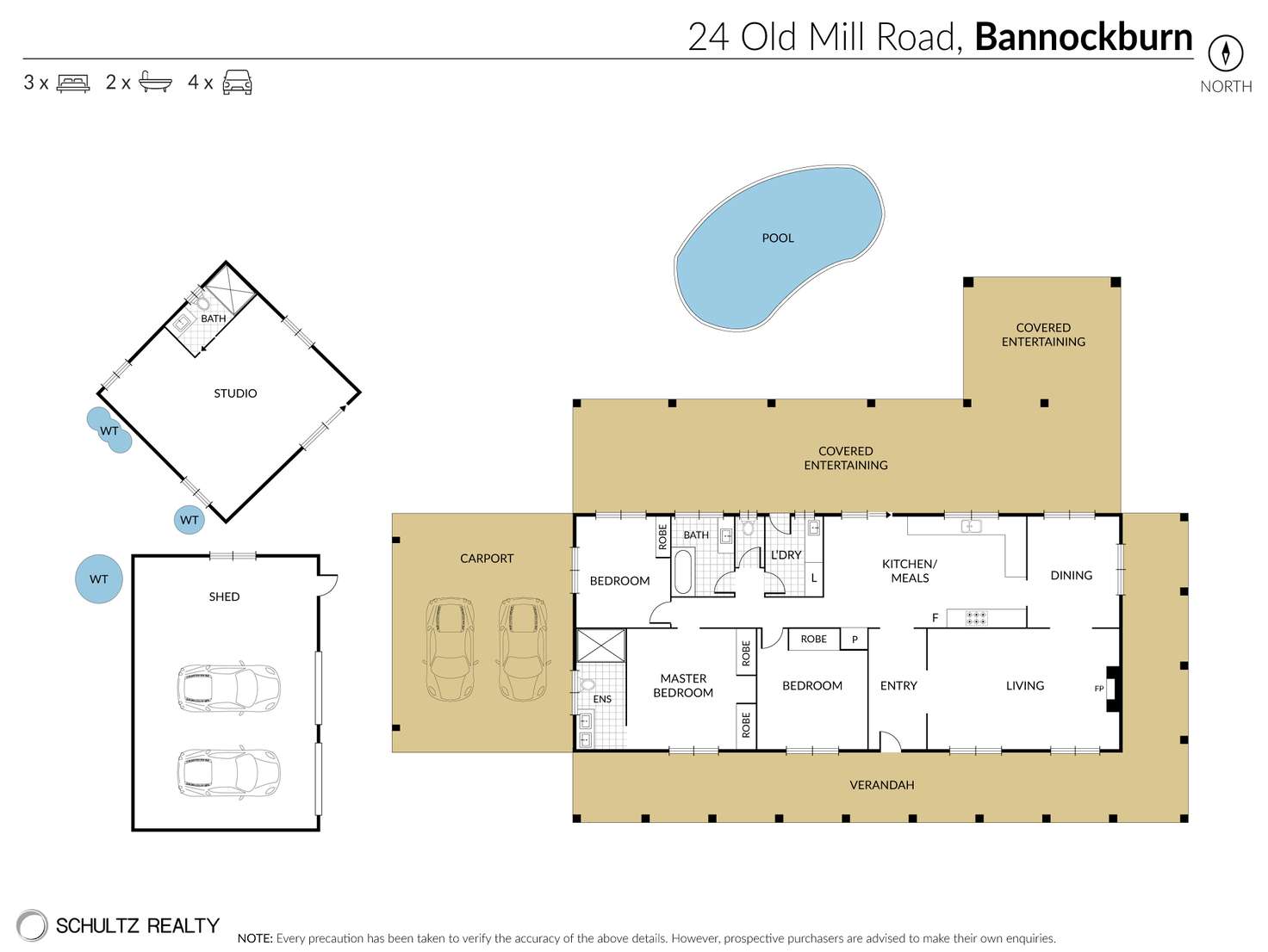 Floorplan of Homely house listing, 24 Old Mill Road, Bannockburn QLD 4207