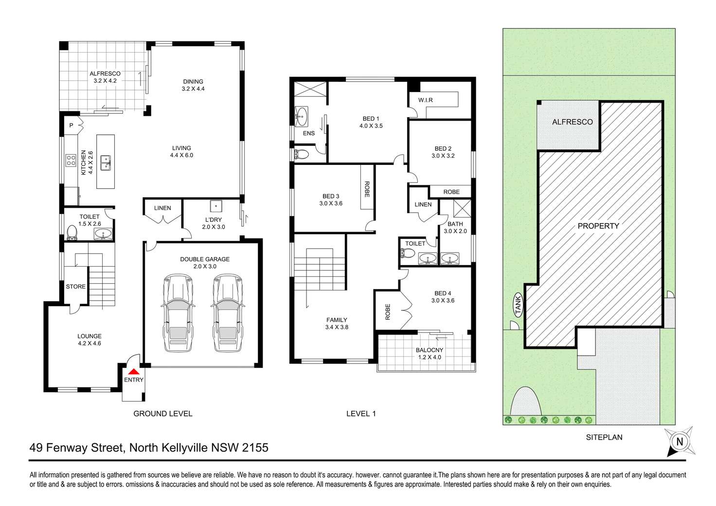 Floorplan of Homely house listing, 49 Fenway Street, North Kellyville NSW 2155