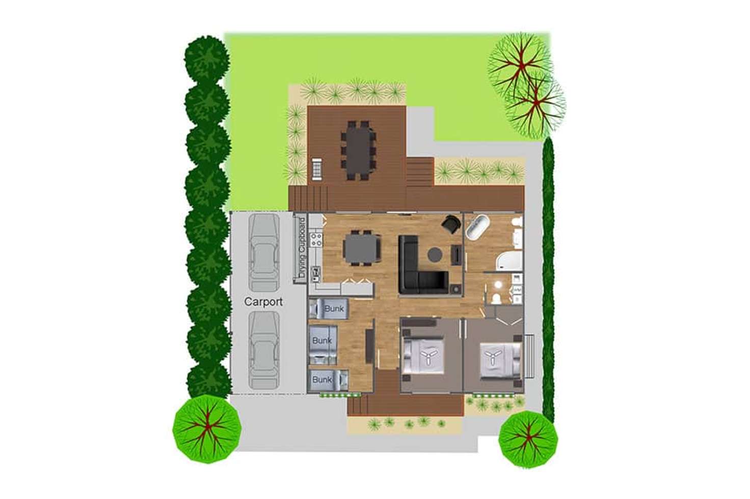 Floorplan of Homely house listing, 2 Robin Court, Merrijig VIC 3723