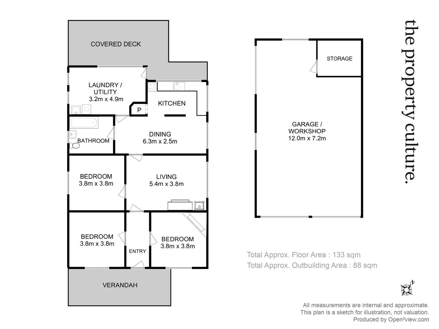 Floorplan of Homely house listing, 103 Lucaston Link, Lucaston TAS 7109