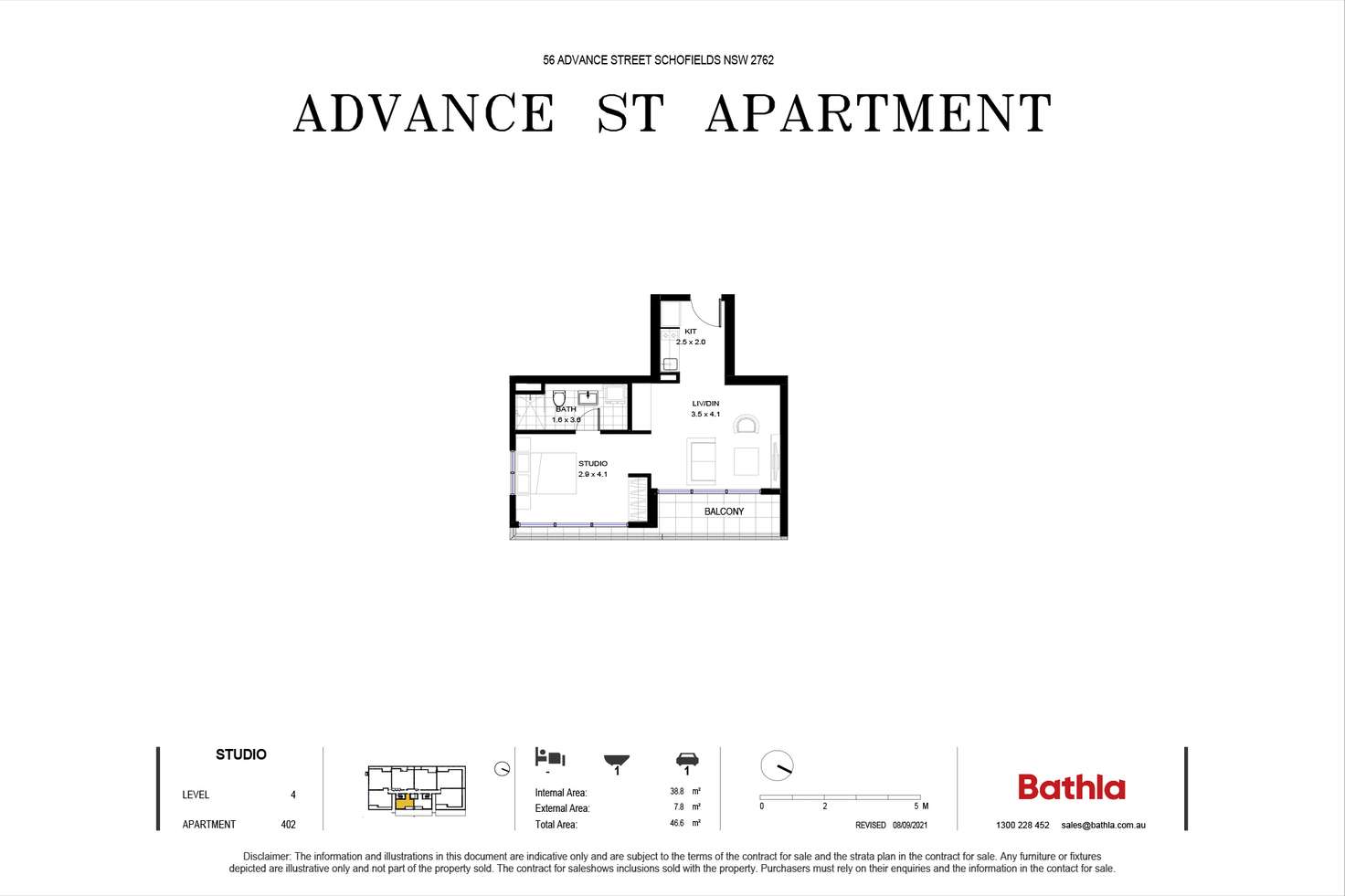 Floorplan of Homely apartment listing, Unit 402/56 Advance Street (Proposed Address), Schofields NSW 2762