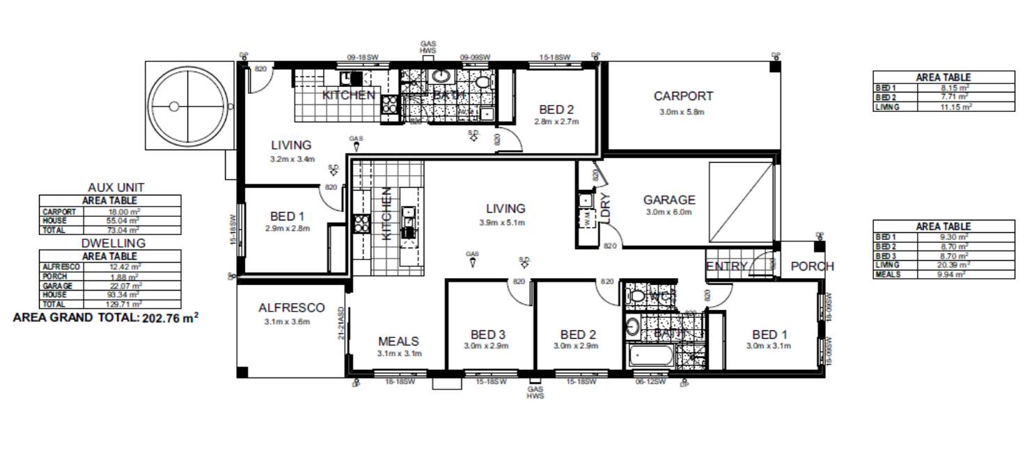 Floorplan of Homely house listing, # TBA, Tamworth NSW 2340
