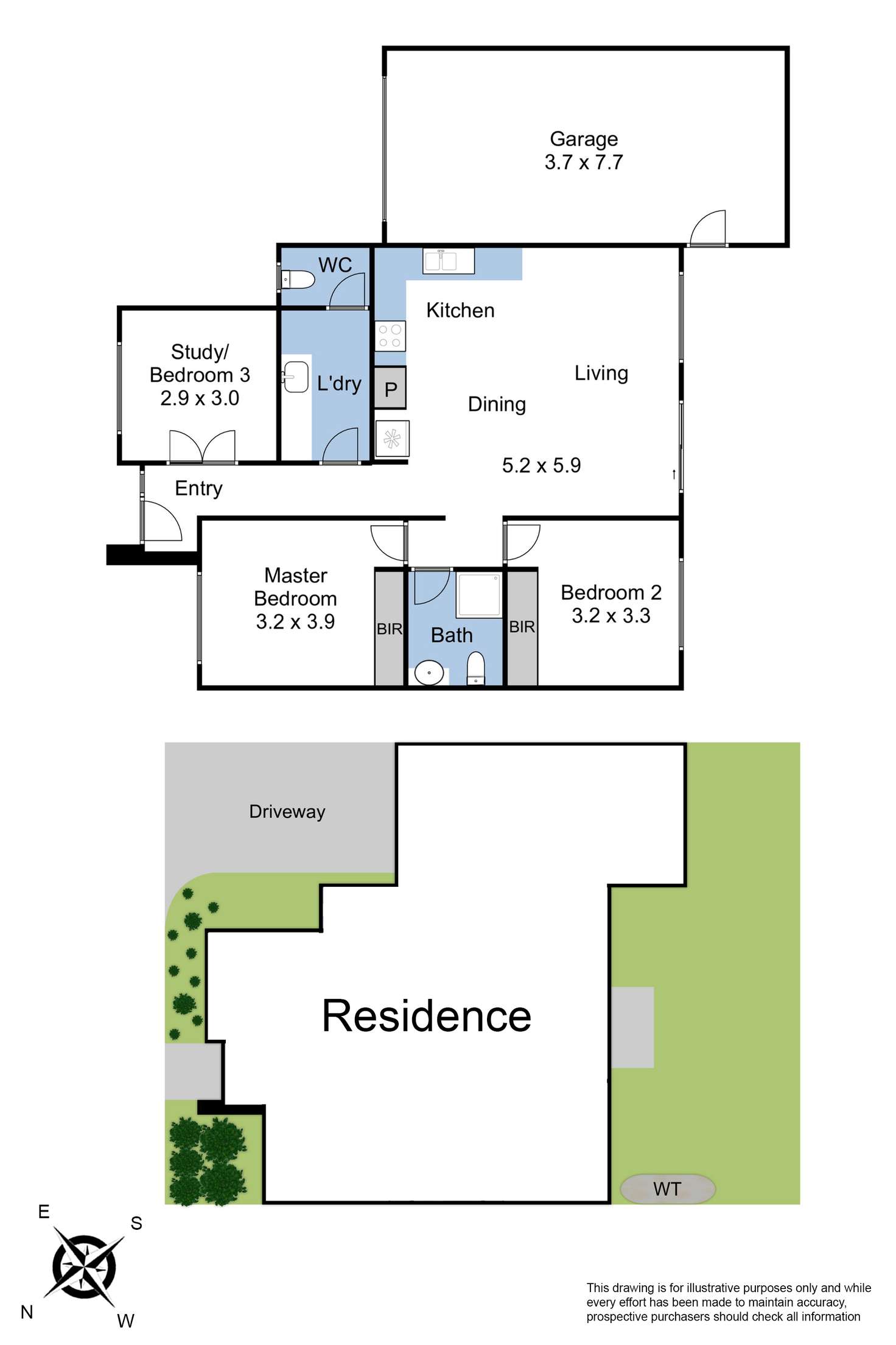 Floorplan of Homely unit listing, 5/7 Old Plenty Road, South Morang VIC 3752