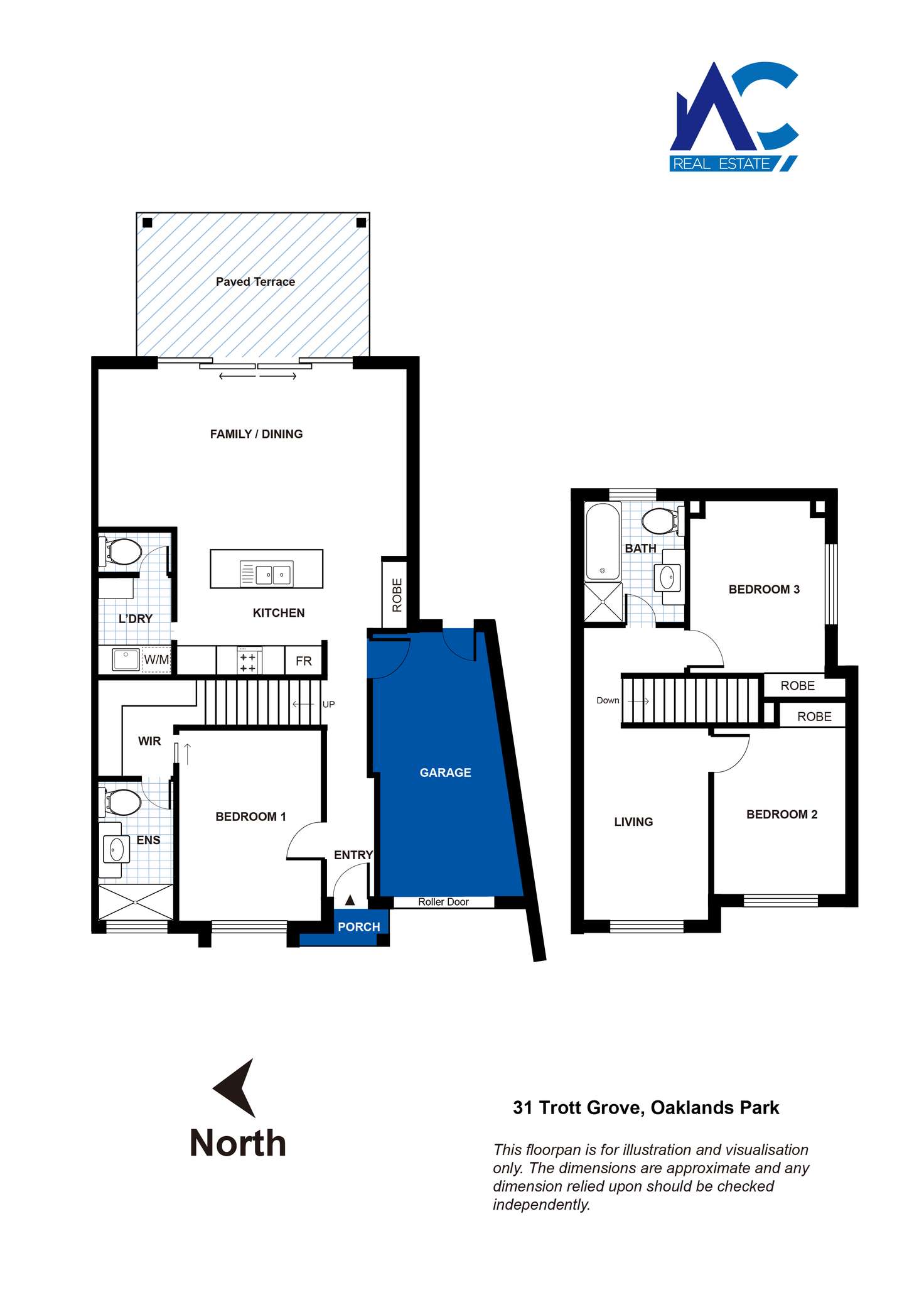 Floorplan of Homely house listing, 31 Trott Grove, Oaklands Park SA 5046