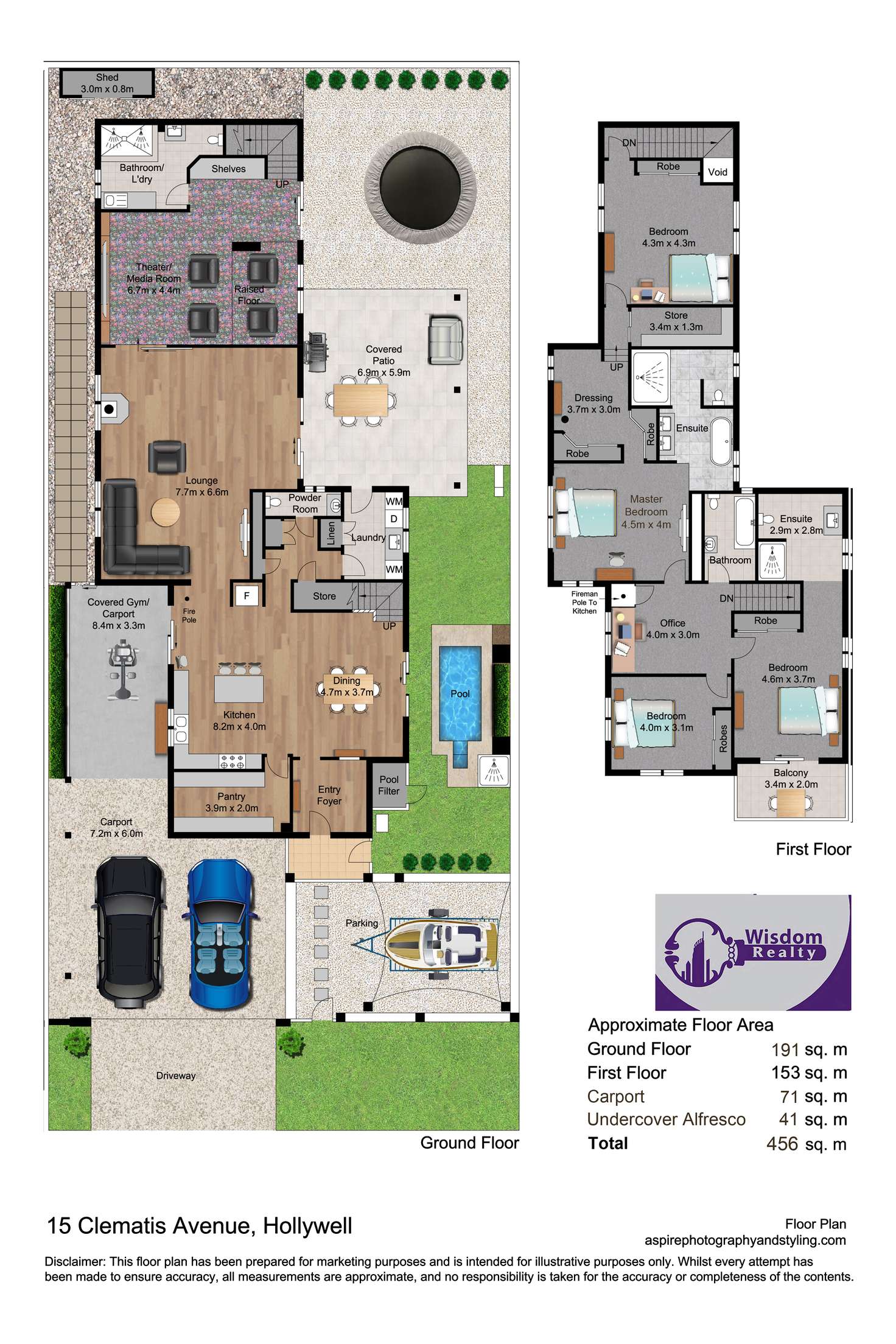 Floorplan of Homely house listing, 15 Clematis Avenue, Hollywell QLD 4216