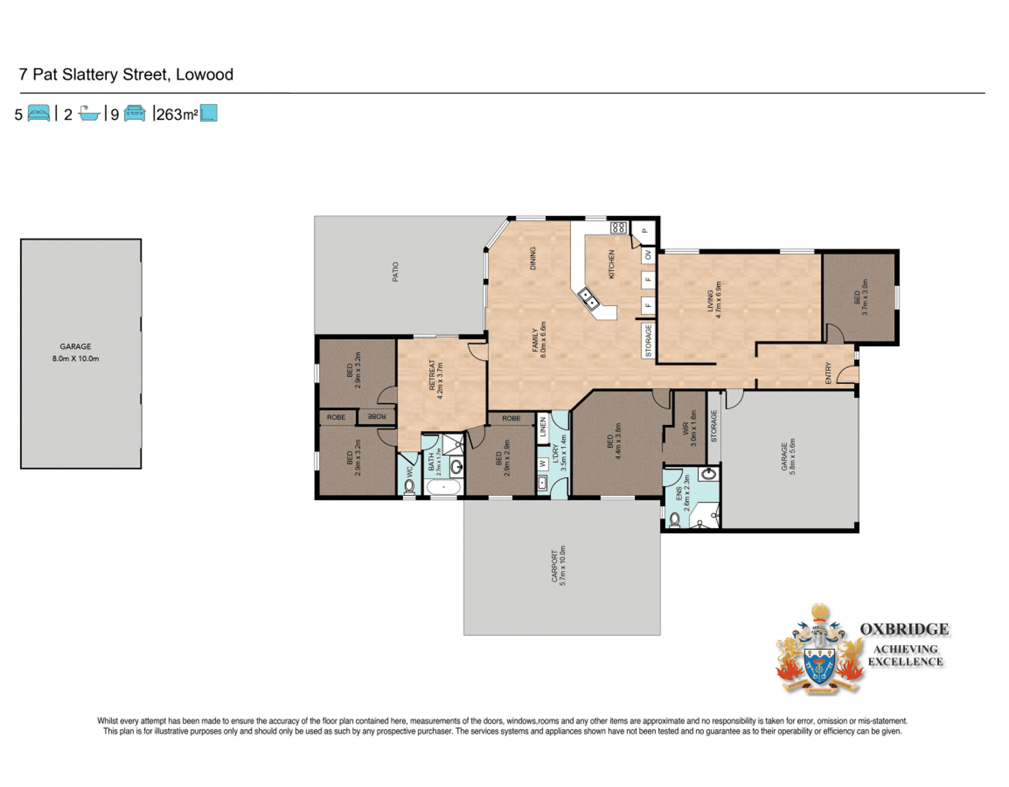 Floorplan of Homely house listing, 7 Pat Slattery Place, Lowood QLD 4311