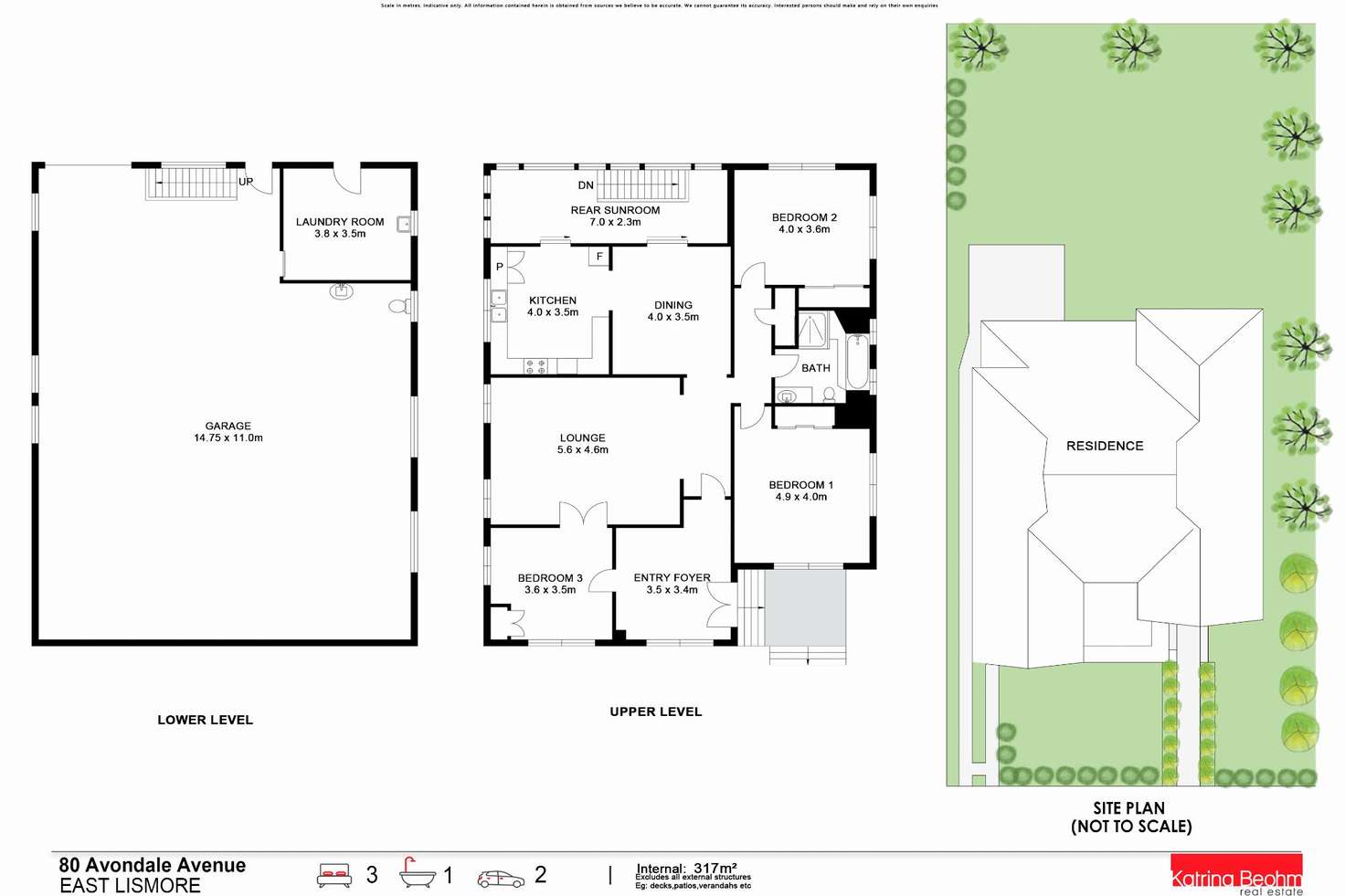Floorplan of Homely house listing, 80 Avondale Avenue, East Lismore NSW 2480