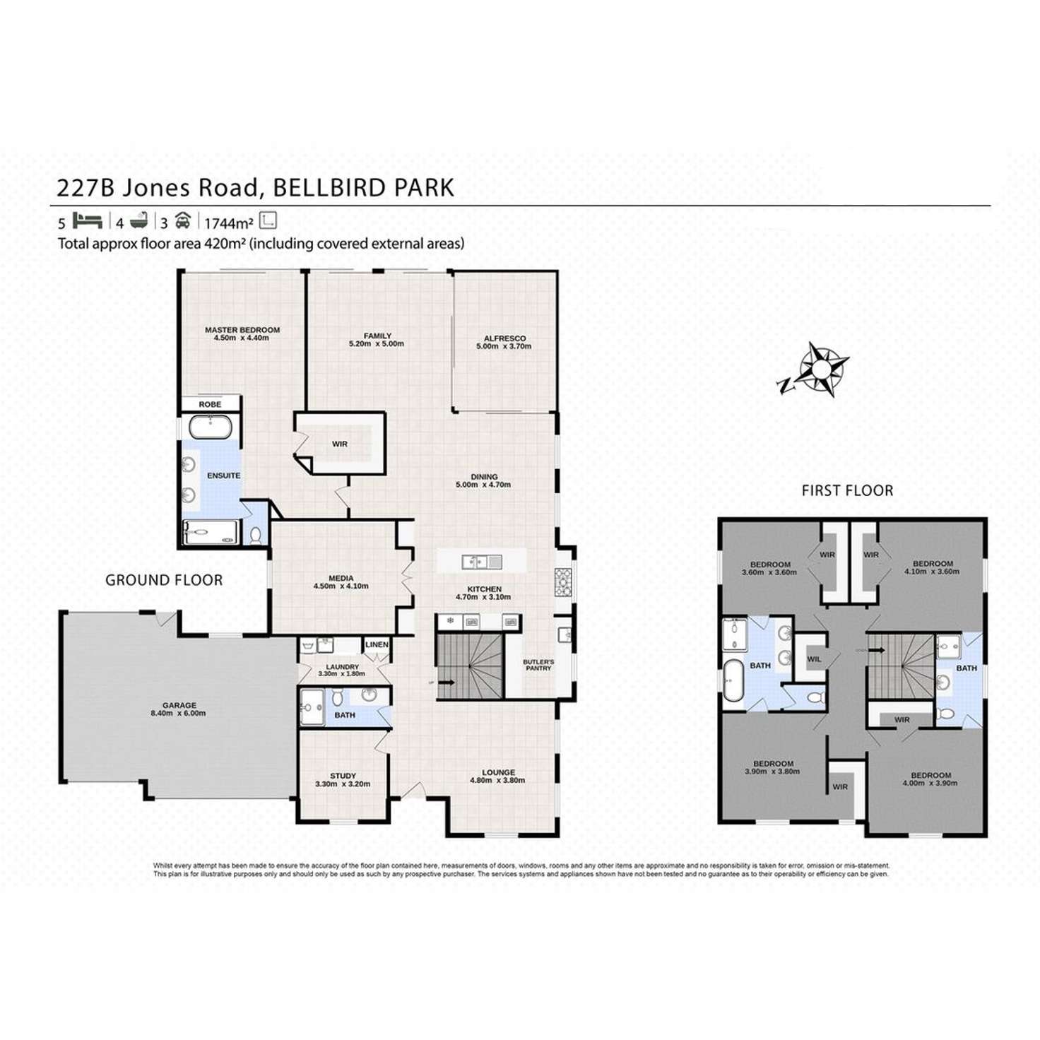 Floorplan of Homely house listing, 227B Jones Road, Bellbird Park QLD 4300