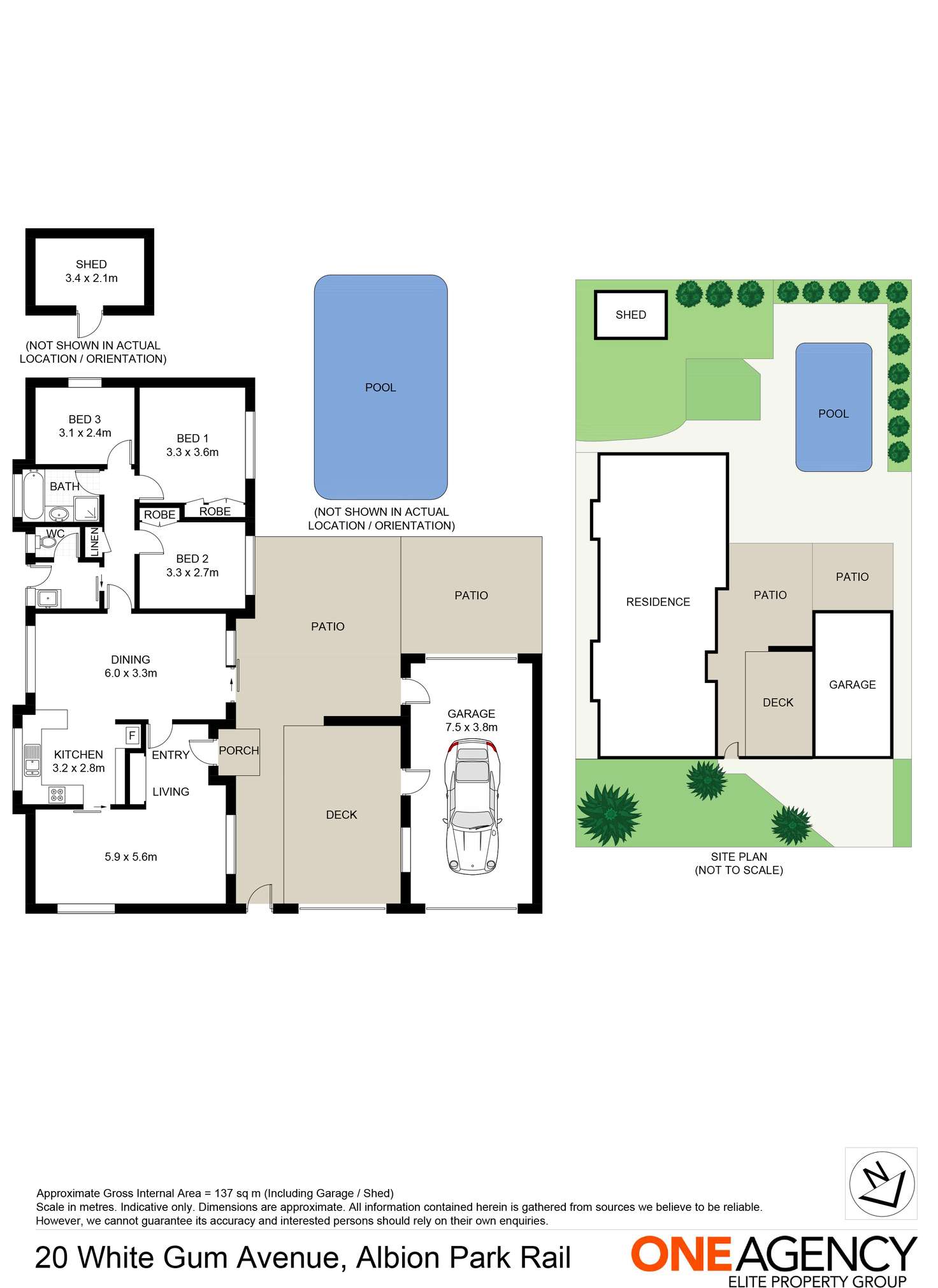 Floorplan of Homely house listing, 20 White Gum Avenue, Albion Park Rail NSW 2527