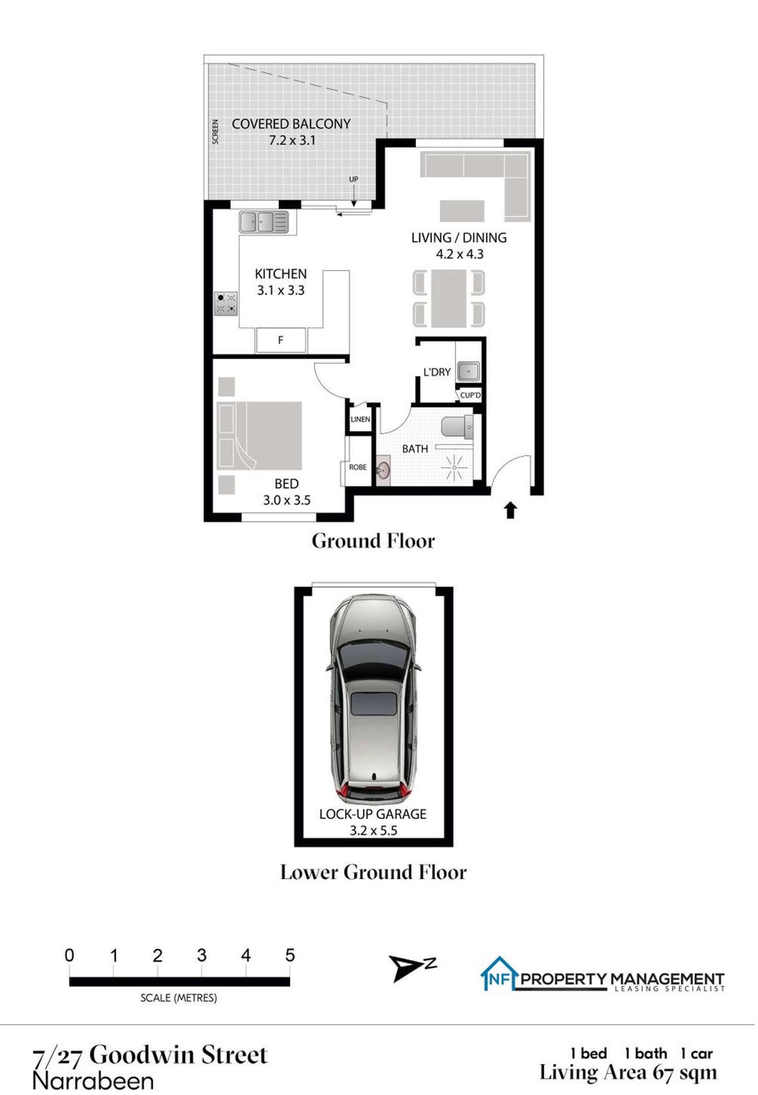 Floorplan of Homely apartment listing, 7/27-31 Goodwin Street, Narrabeen NSW 2101