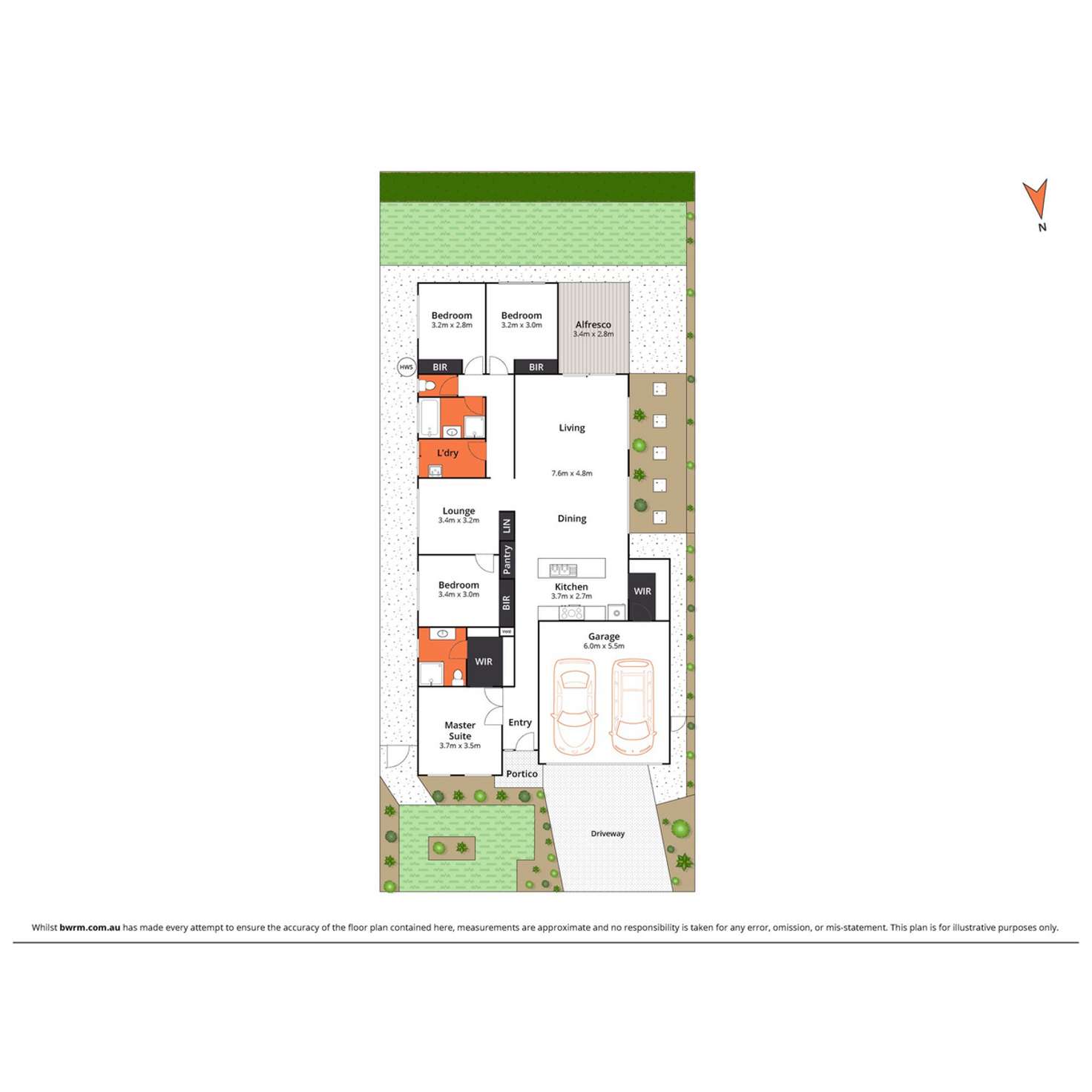 Floorplan of Homely house listing, 15 Flourish Drive, Mount Duneed VIC 3217