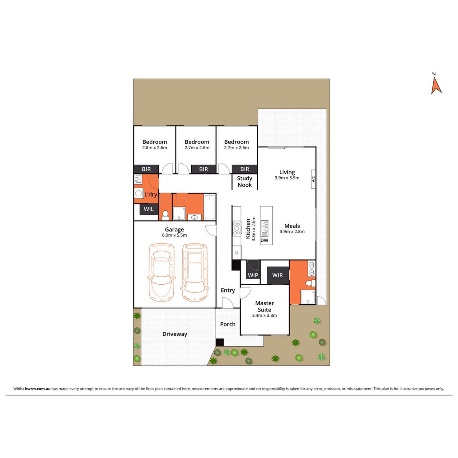 Floorplan of Homely house listing, 39 Connect Way, Mount Duneed VIC 3217