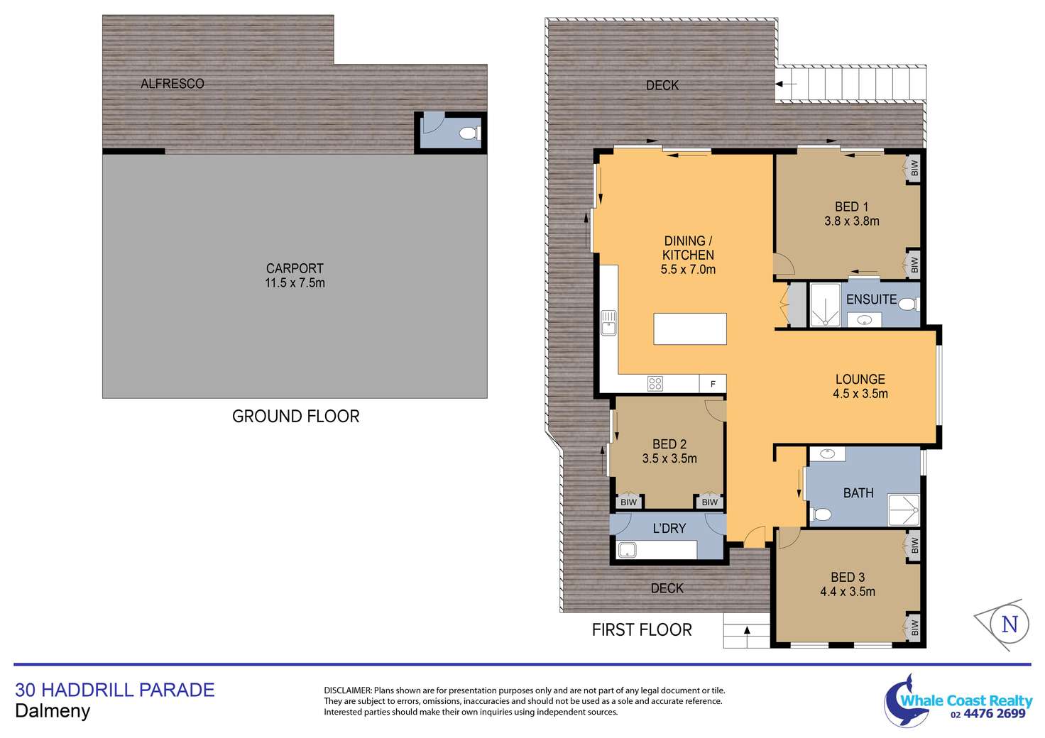 Floorplan of Homely house listing, 30 Haddrill Parade, Dalmeny NSW 2546