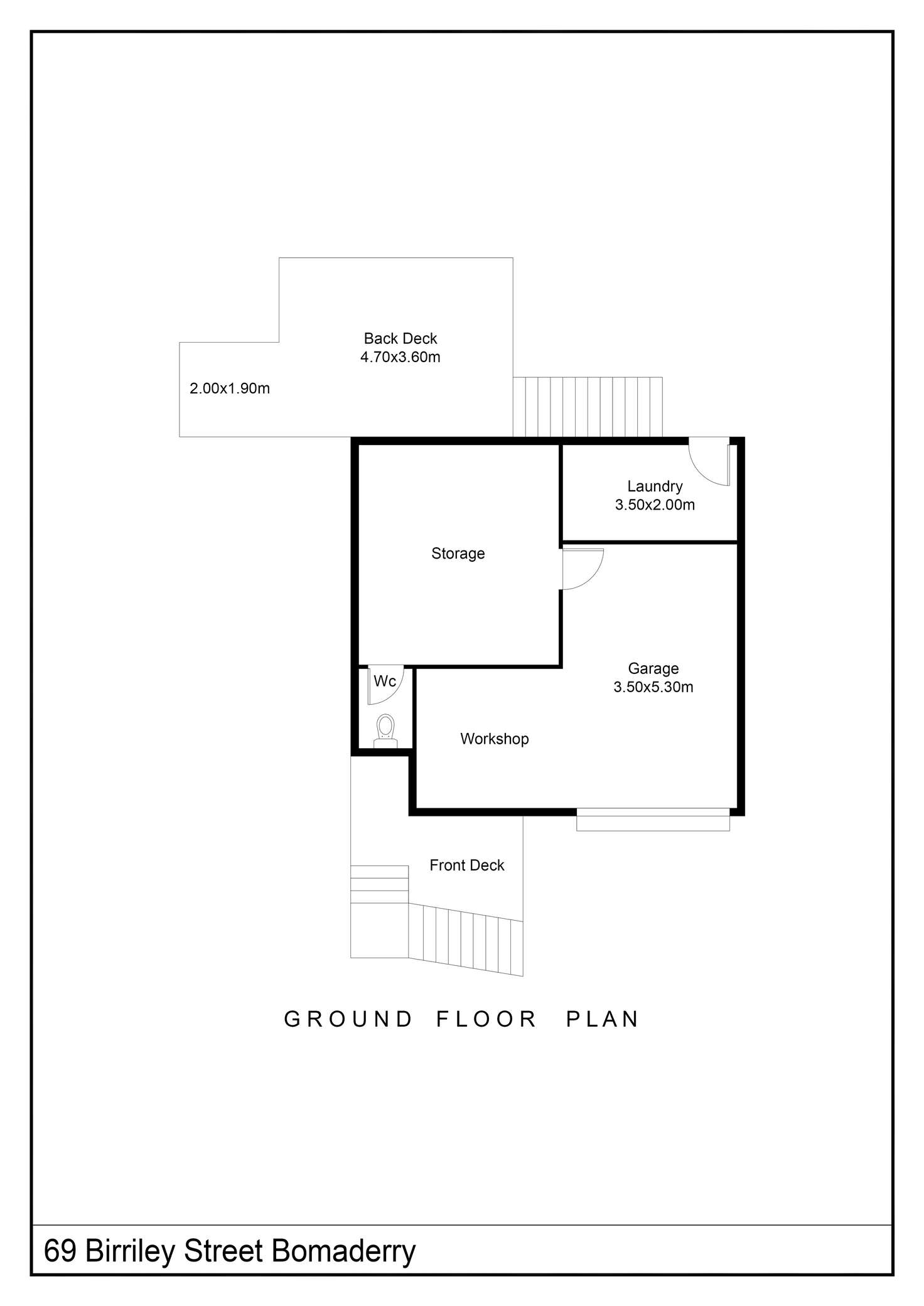 Floorplan of Homely house listing, 69 Birriley Street, Bomaderry NSW 2541