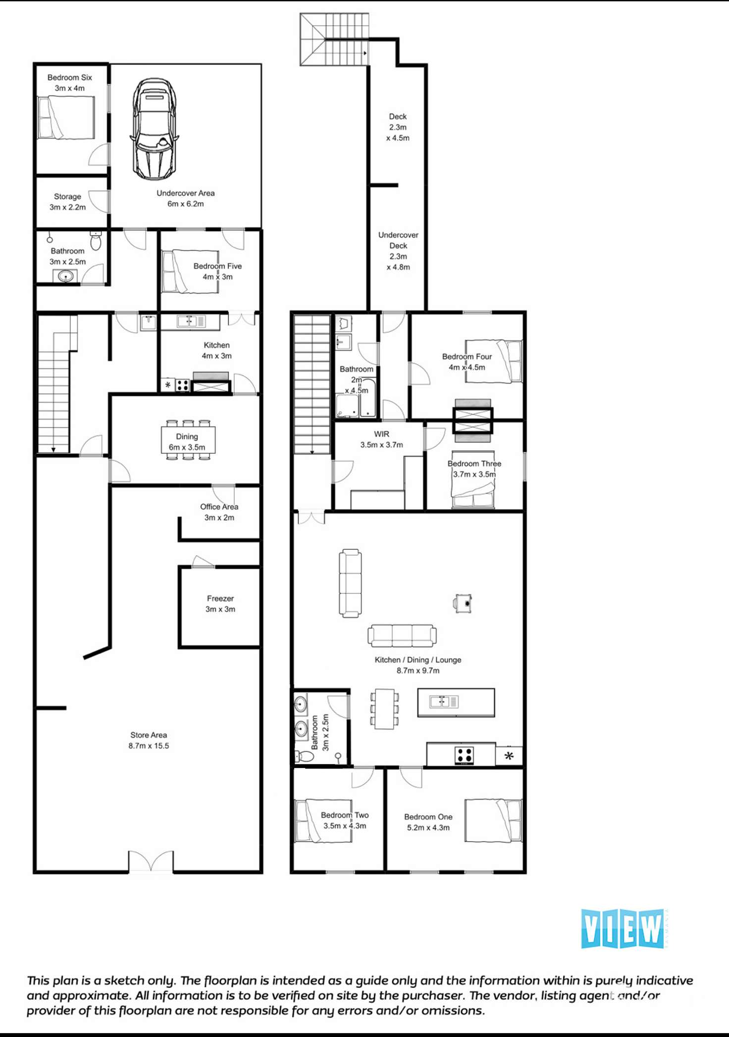 Floorplan of Homely house listing, 68 Gilbert Street, Latrobe TAS 7307