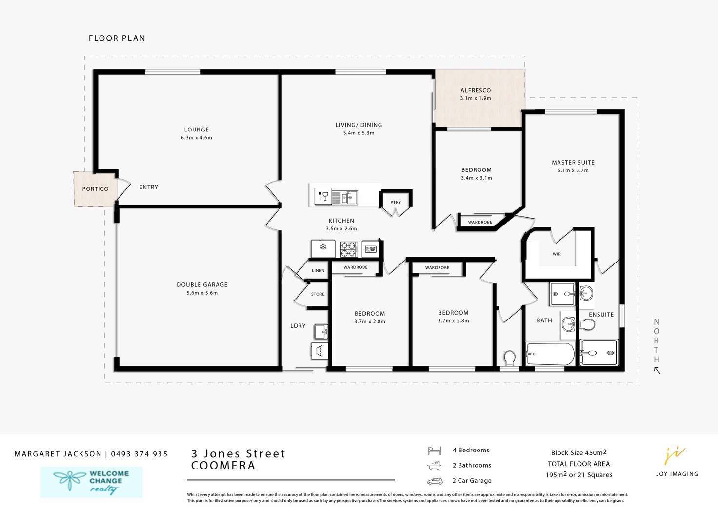 Floorplan of Homely house listing, 3 Jones Street, Coomera QLD 4209