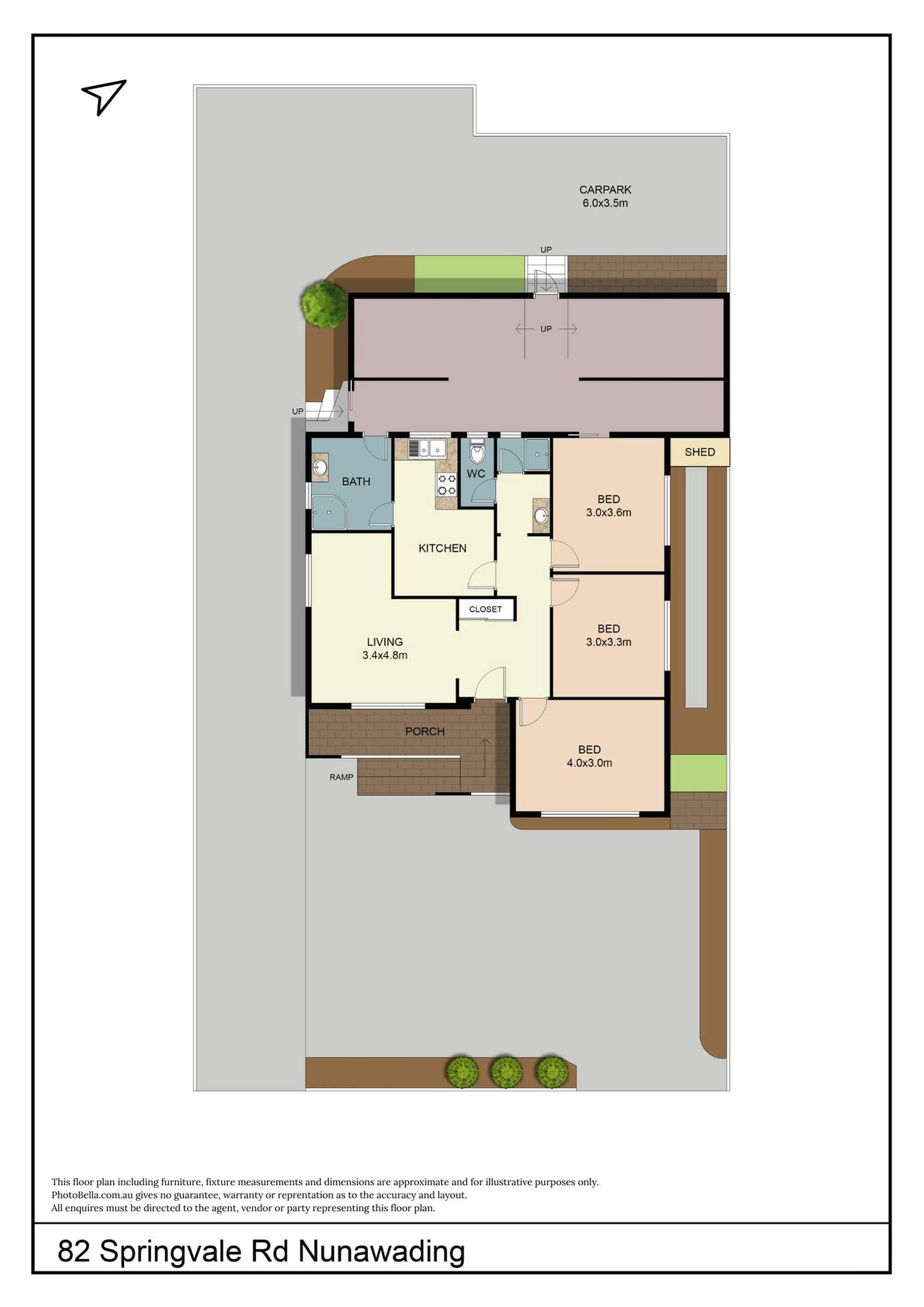Floorplan of Homely house listing, 82 Springvale Road, Nunawading VIC 3131