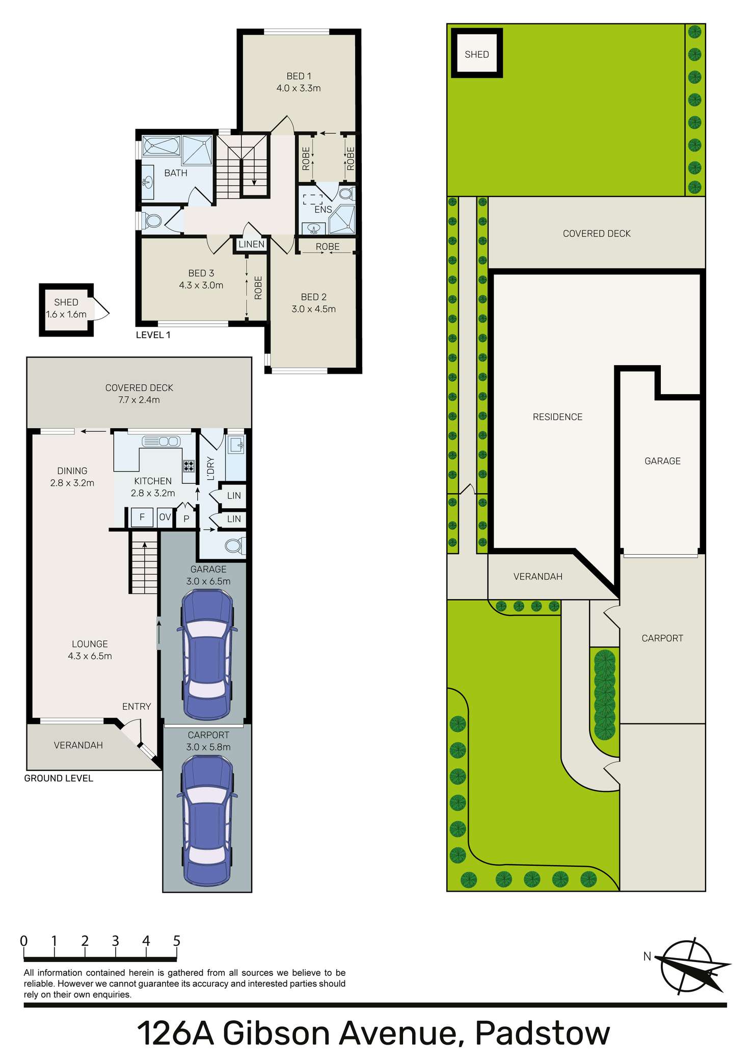 Floorplan of Homely house listing, 126A Gibson Avenue, Padstow NSW 2211