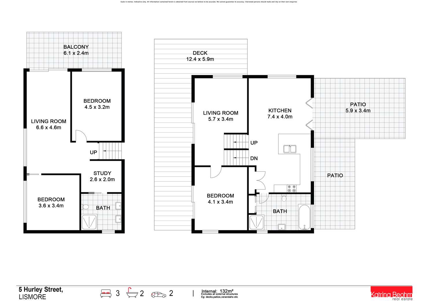 Floorplan of Homely house listing, 5 Hurley Street, Lismore NSW 2480