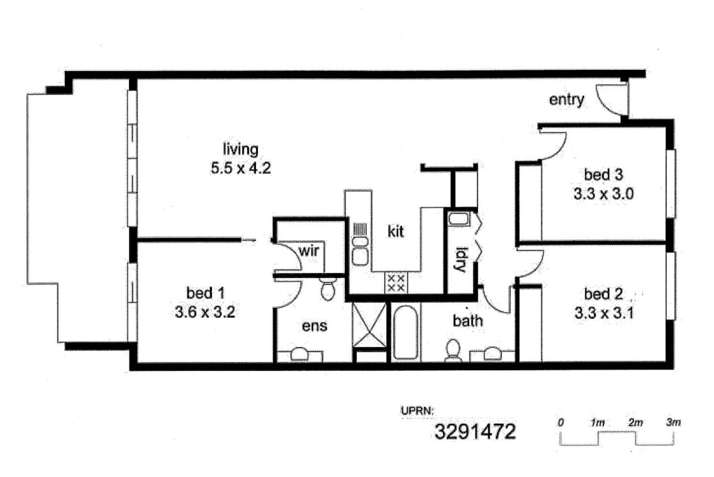Floorplan of Homely apartment listing, 4/1-7 Gregory Street, North Ward QLD 4810