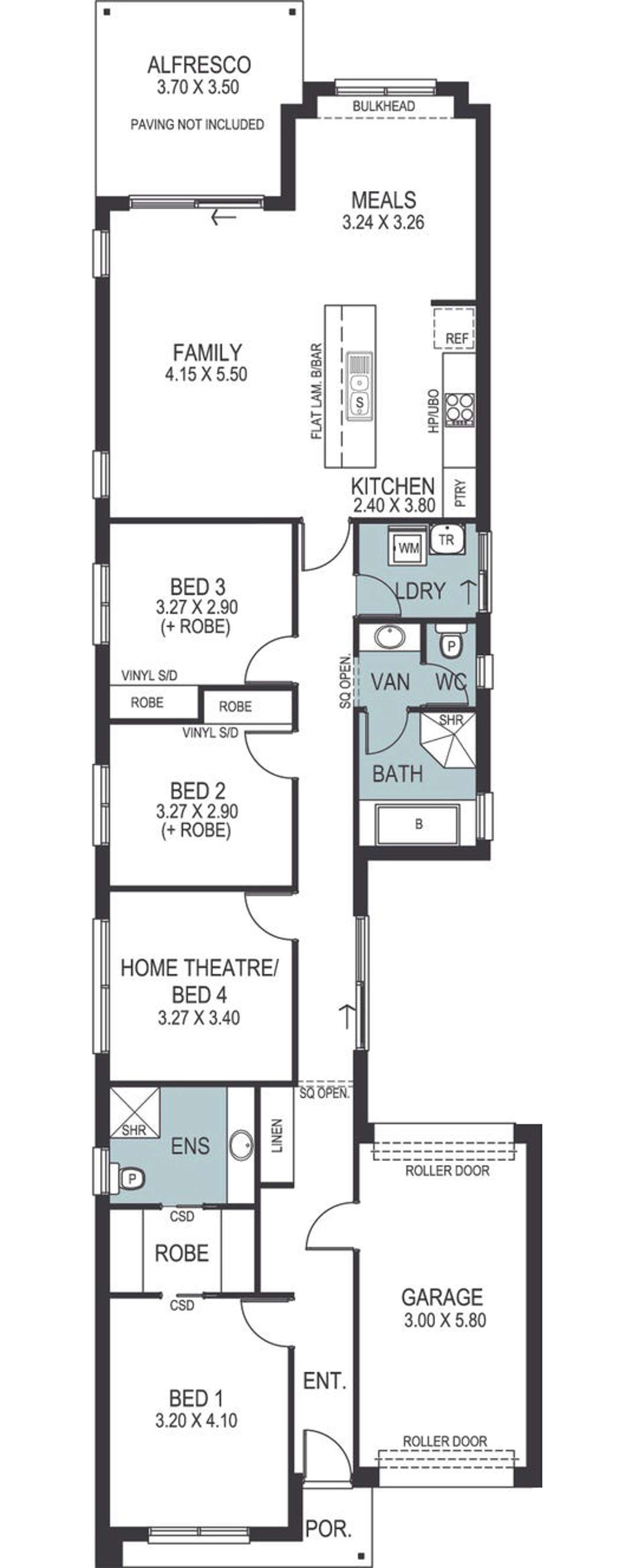 Floorplan of Homely residentialLand listing, LOT 2, 12 Gordini Crescent, Holden Hill SA 5088