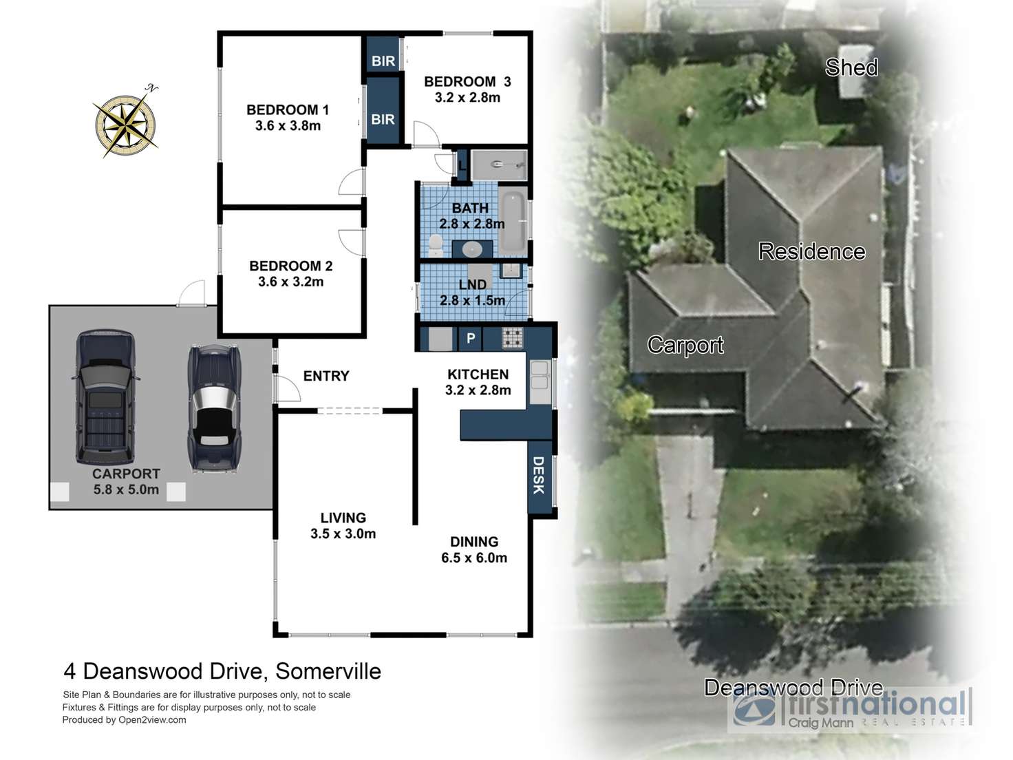 Floorplan of Homely house listing, 4 Deanswood Drive, Somerville VIC 3912