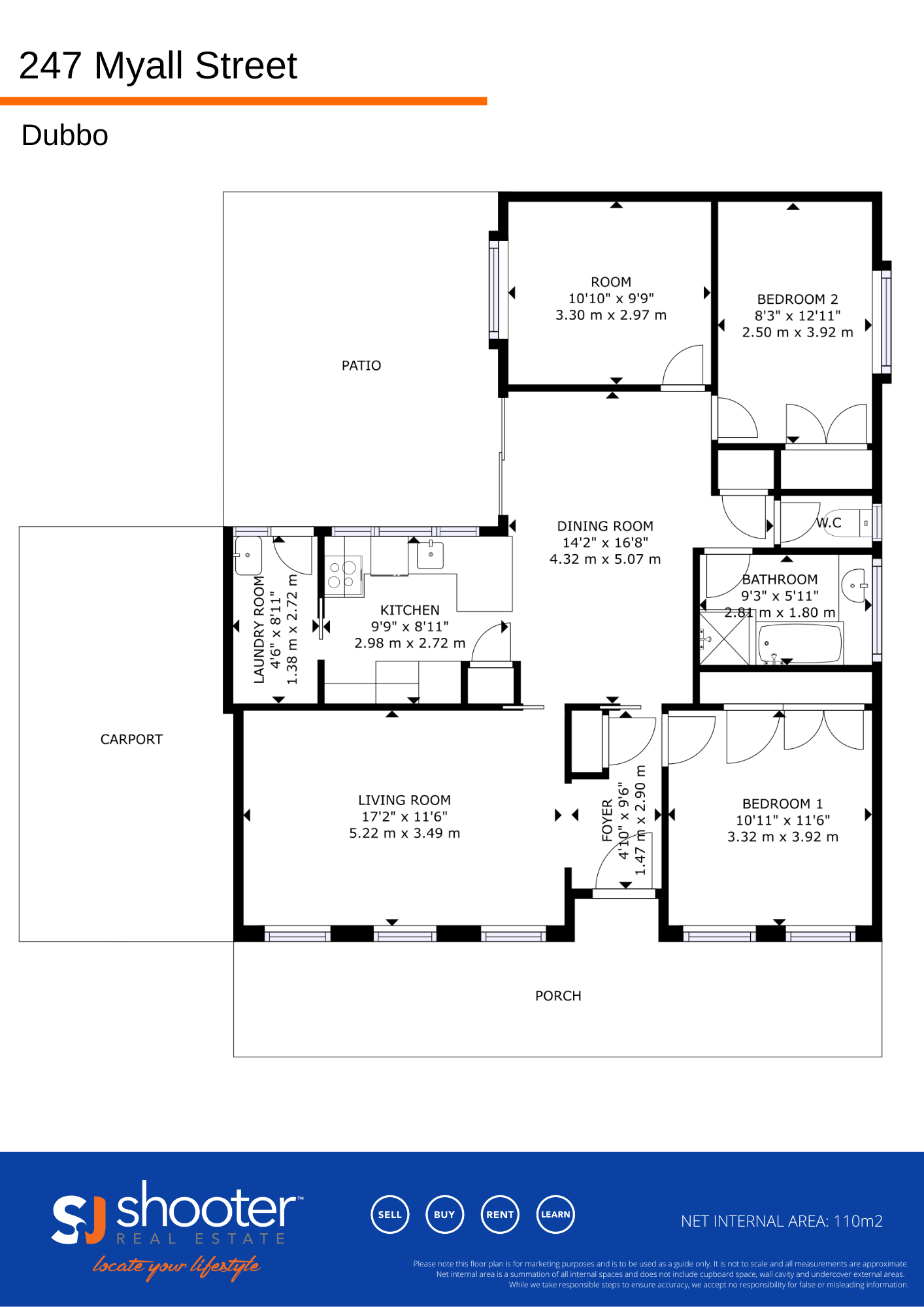 Floorplan of Homely house listing, 247 Myall Street, Dubbo NSW 2830
