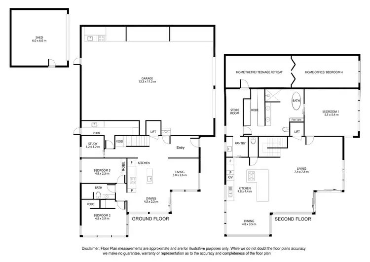 Floorplan of Homely house listing, 10 Beach Road, Beachport SA 5280