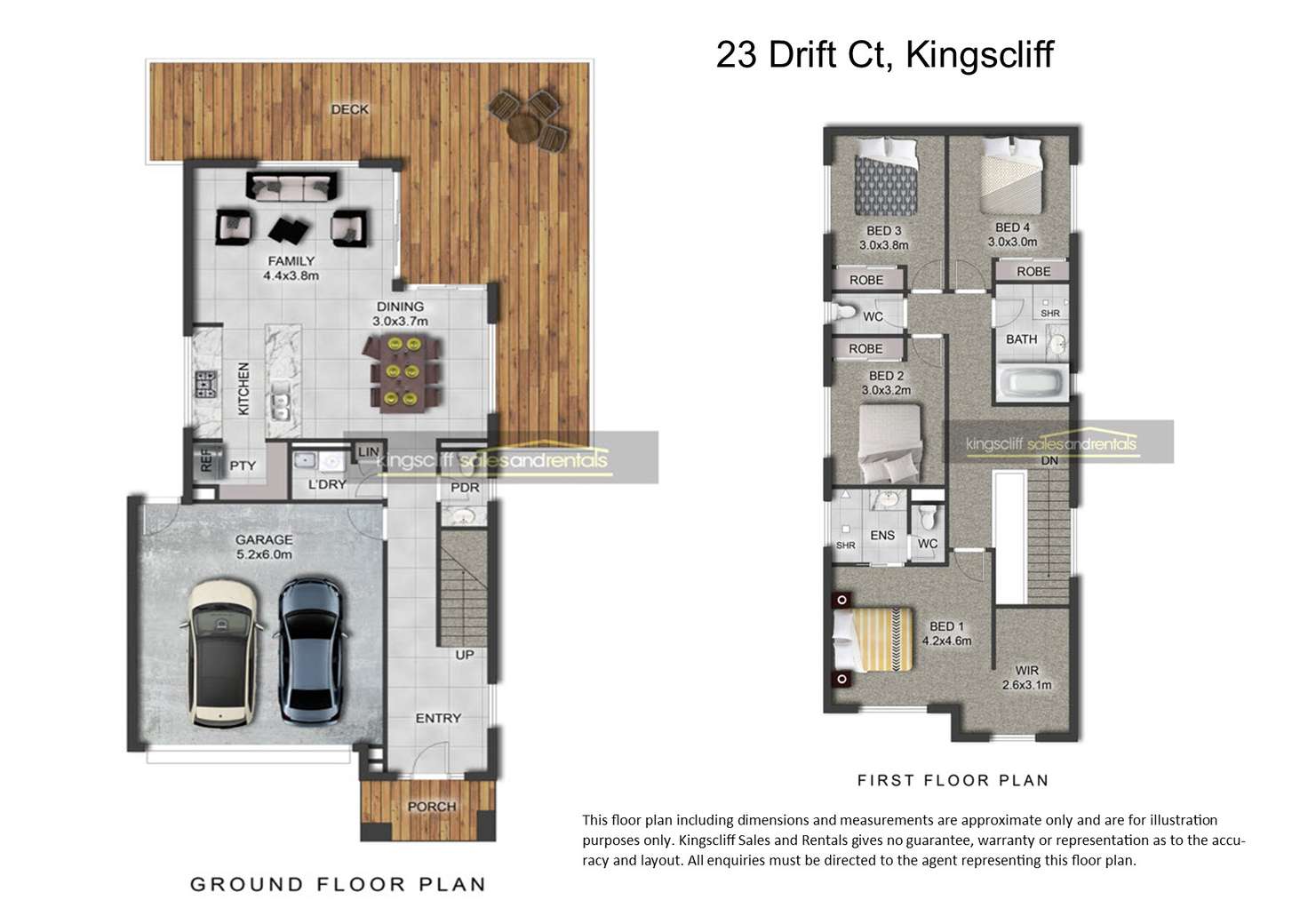 Floorplan of Homely house listing, 23 Drift Court, Kingscliff NSW 2487