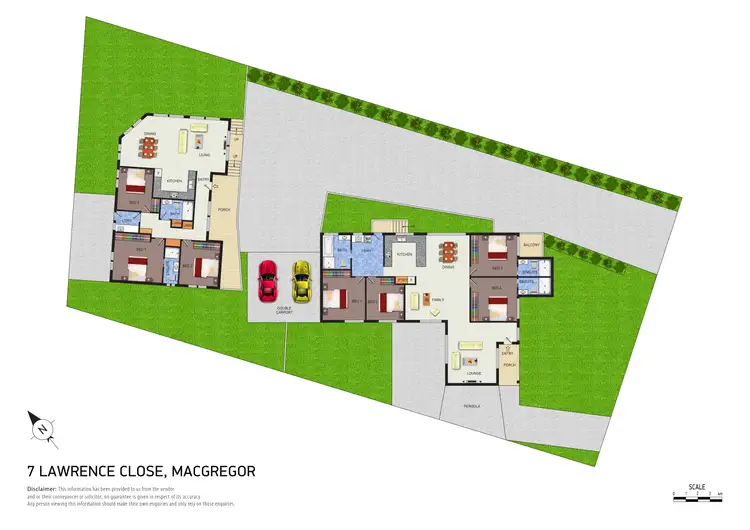 Floorplan of Homely house listing, 7 Lawrence Close, Macgregor ACT 2615