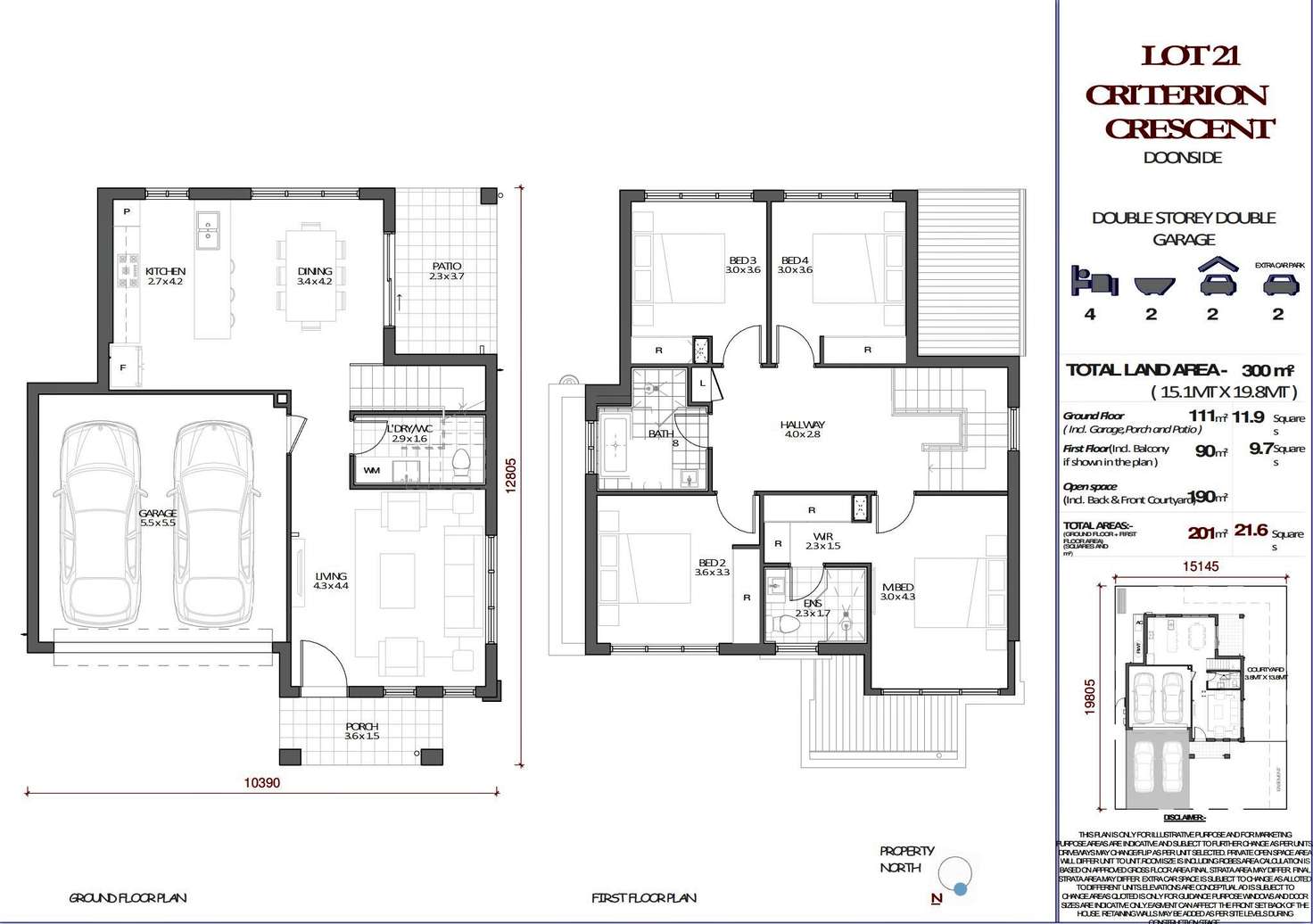 Floorplan of Homely house listing, 41 Battersby Place, Doonside NSW 2767