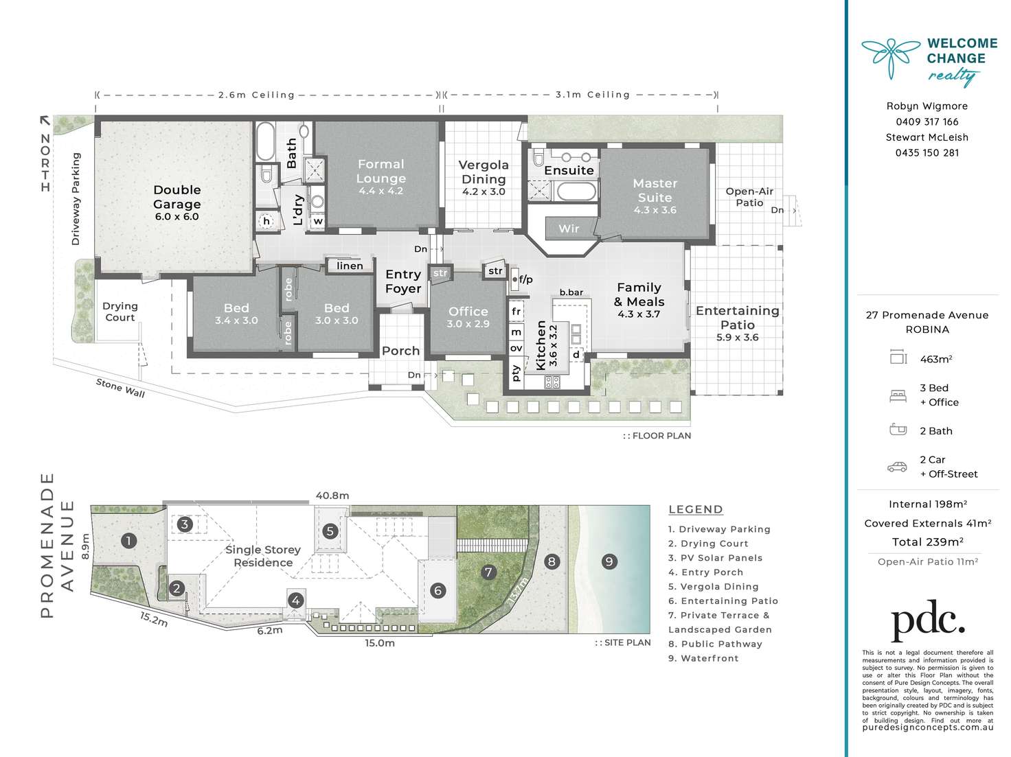 Floorplan of Homely house listing, 27 Promenade Avenue, Robina QLD 4226