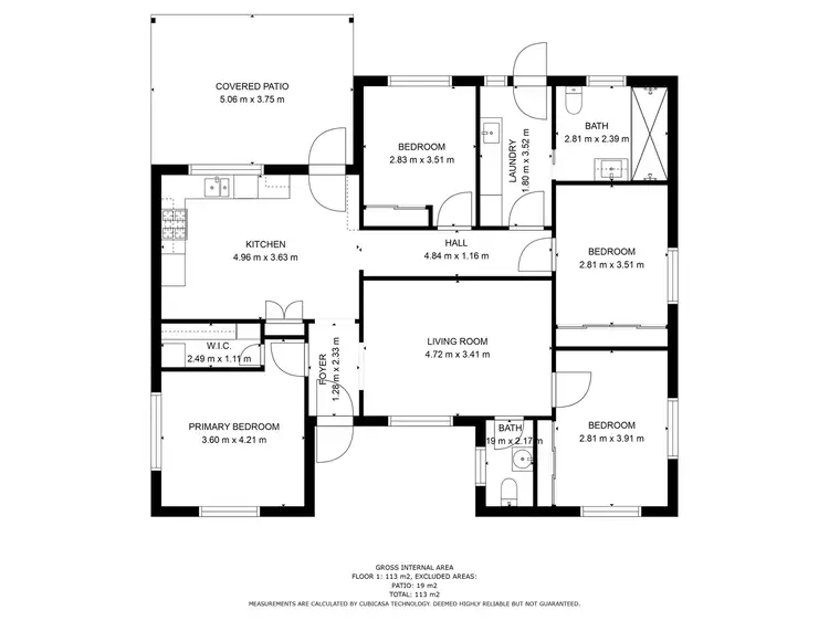 Floorplan of Homely house listing, 41 Rosenberg Crescent, Kalgoorlie WA 6430