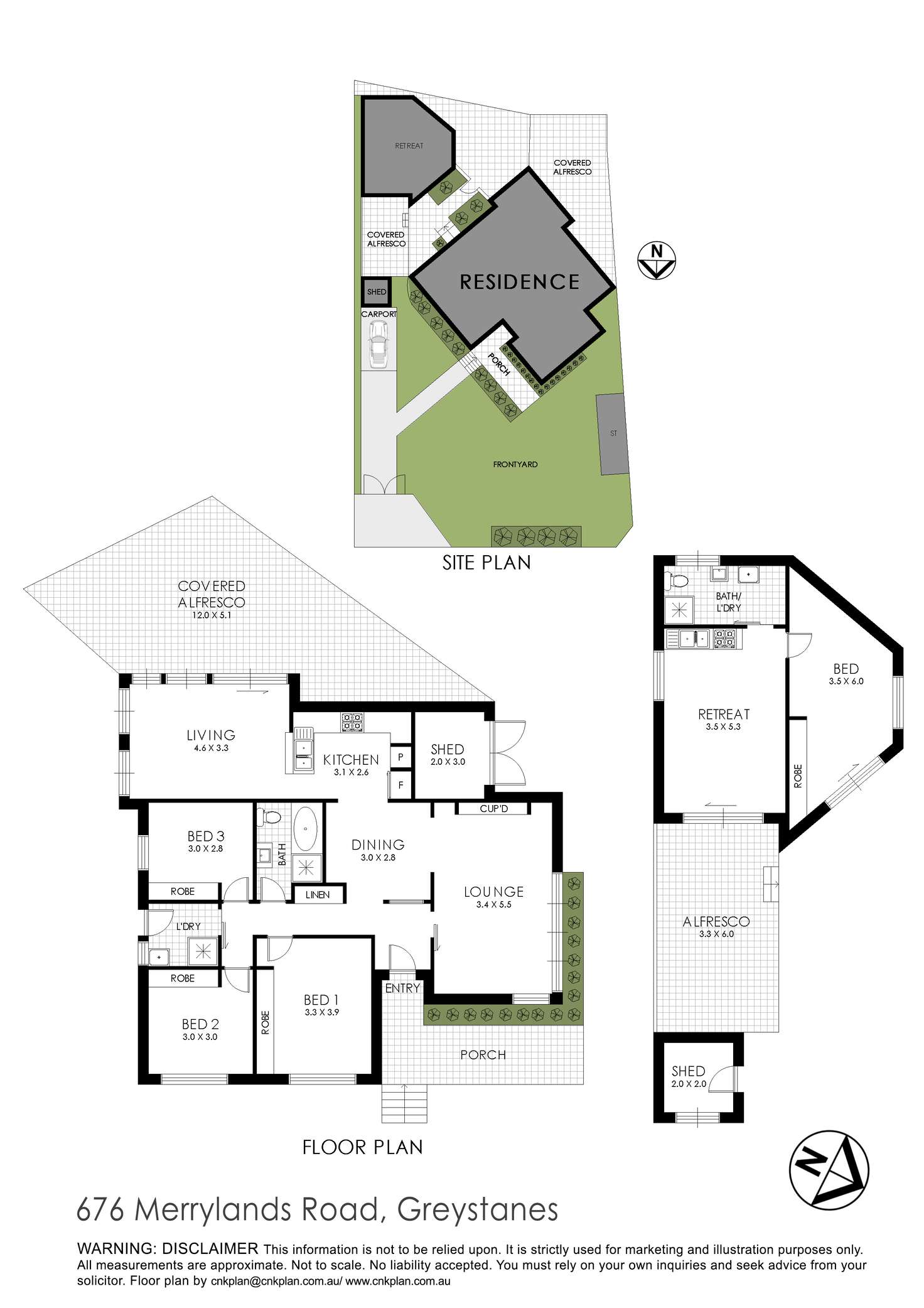 Floorplan of Homely house listing, 676 Merrylands Road, Greystanes NSW 2145