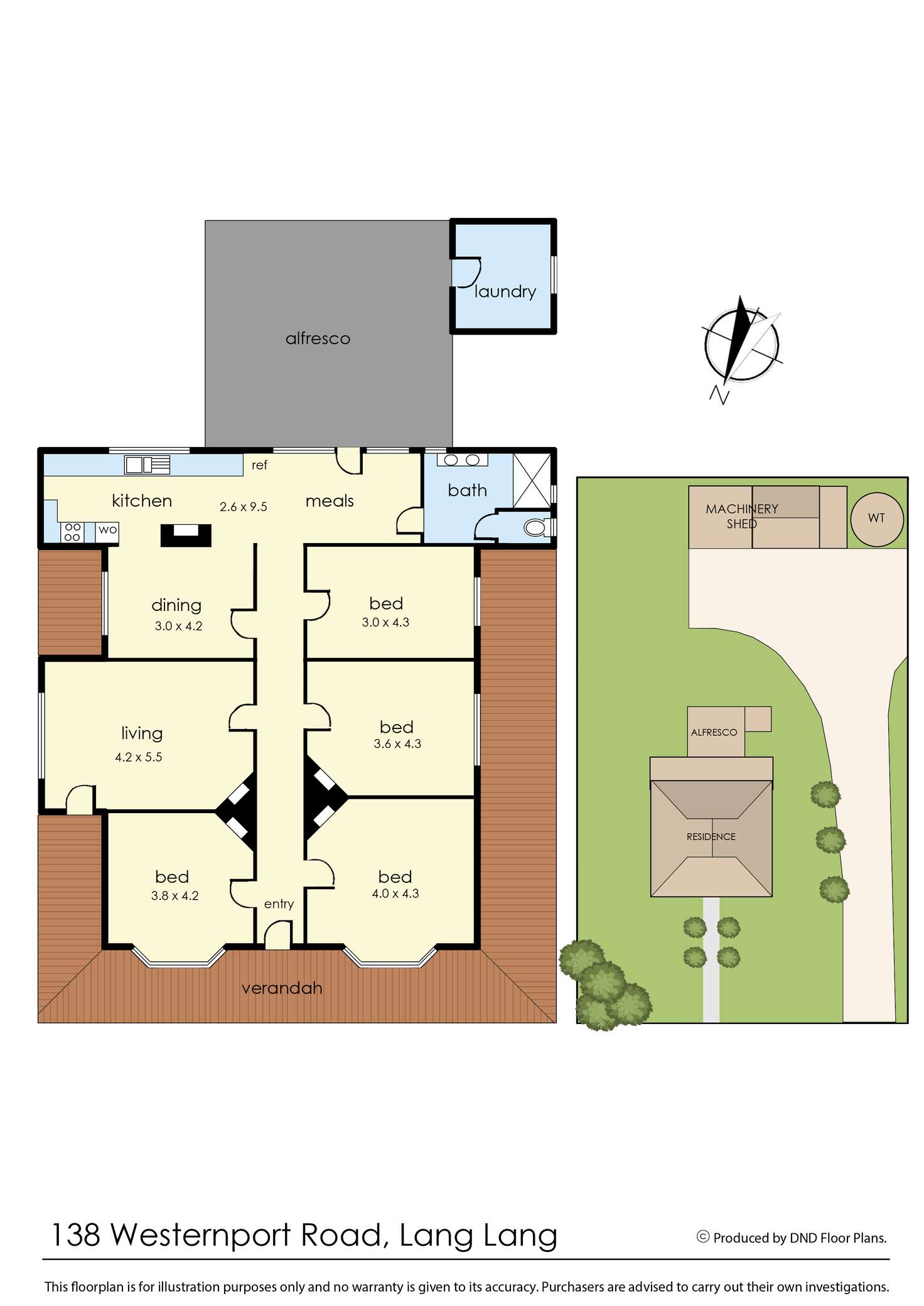 Floorplan of Homely house listing, 138 Westernport Road, Lang Lang VIC 3984