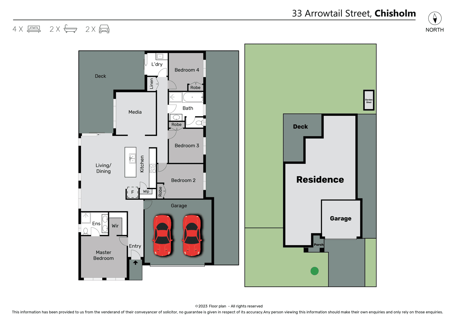 Floorplan of Homely house listing, 33 Arrowtail Street, Chisholm NSW 2322