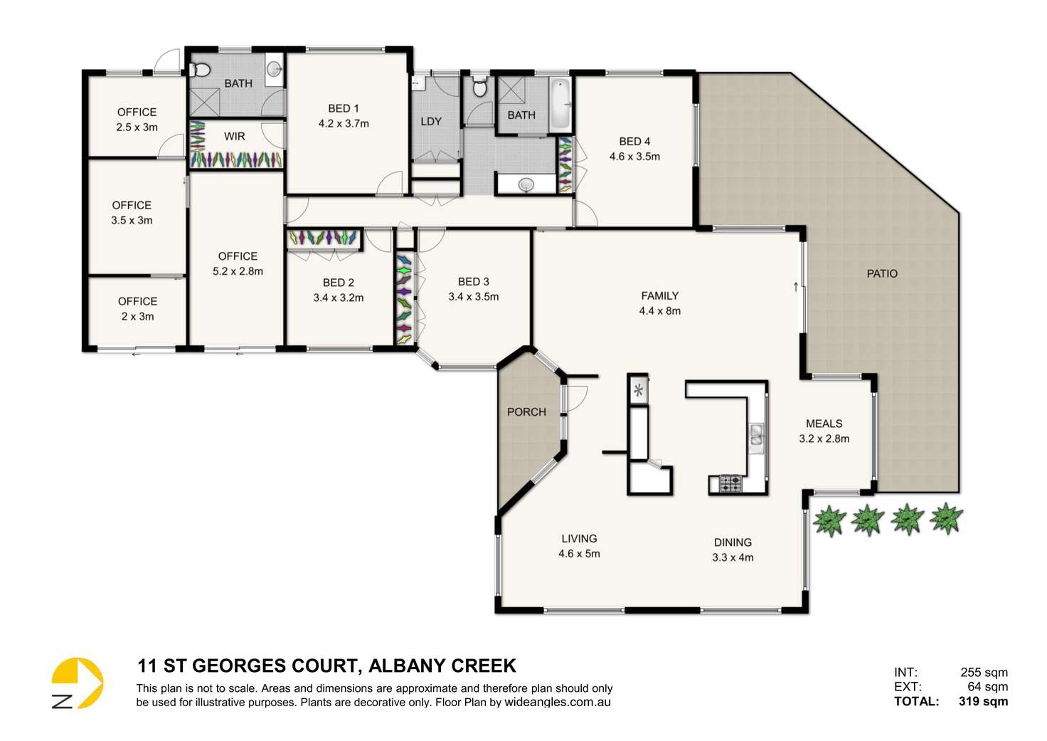 Floorplan of Homely house listing, 11 St Georges Court, Albany Creek QLD 4035