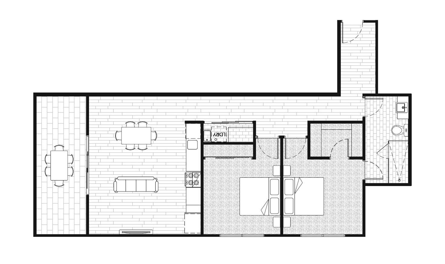 Floorplan of Homely apartment listing, 8/759 Gilbert Road, Reservoir VIC 3073