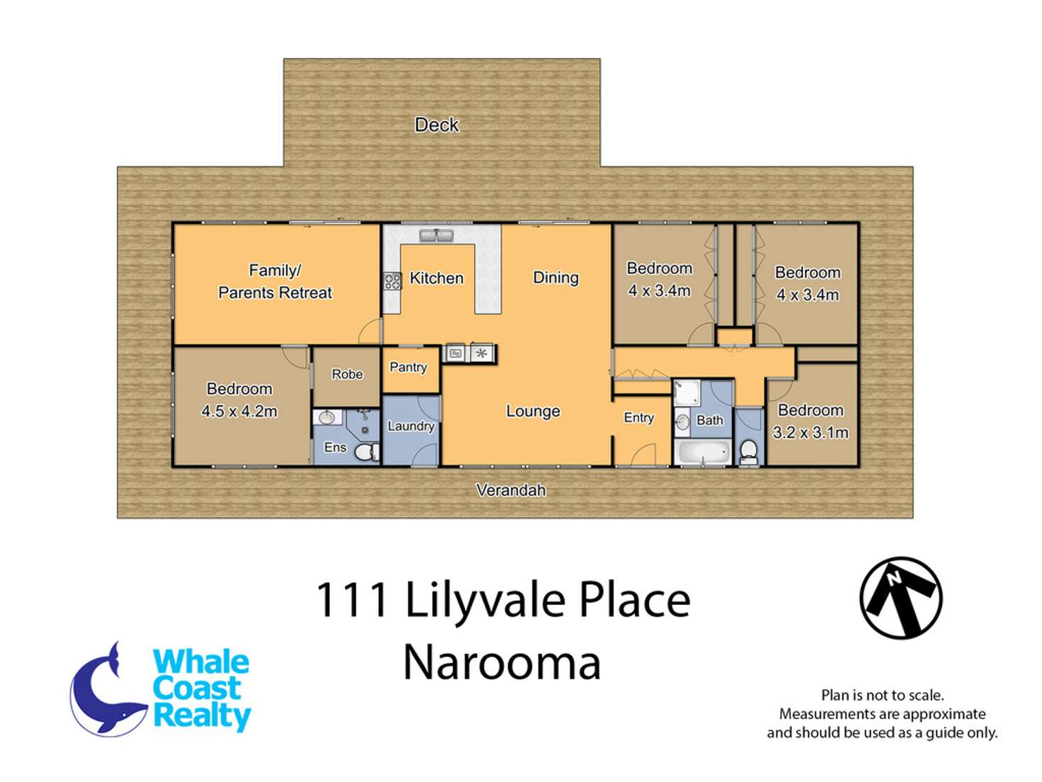 Floorplan of Homely acreageSemiRural listing, 111 Lilyvale Place, Narooma NSW 2546