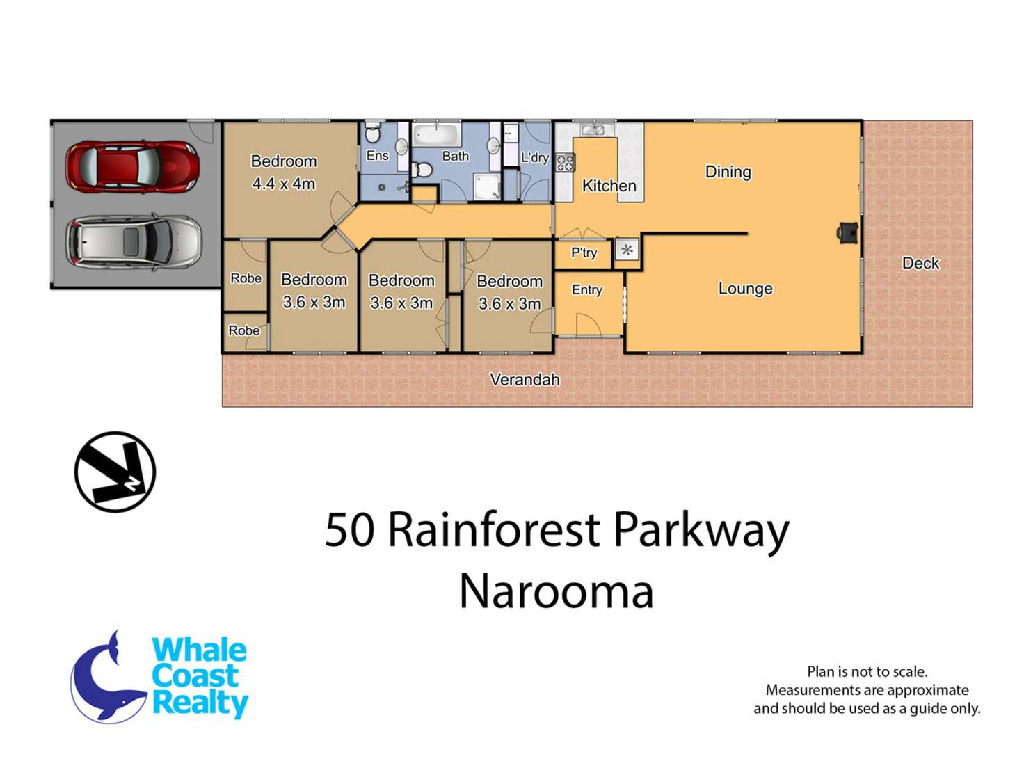 Floorplan of Homely house listing, 50 Rainforest Parkway, Narooma NSW 2546