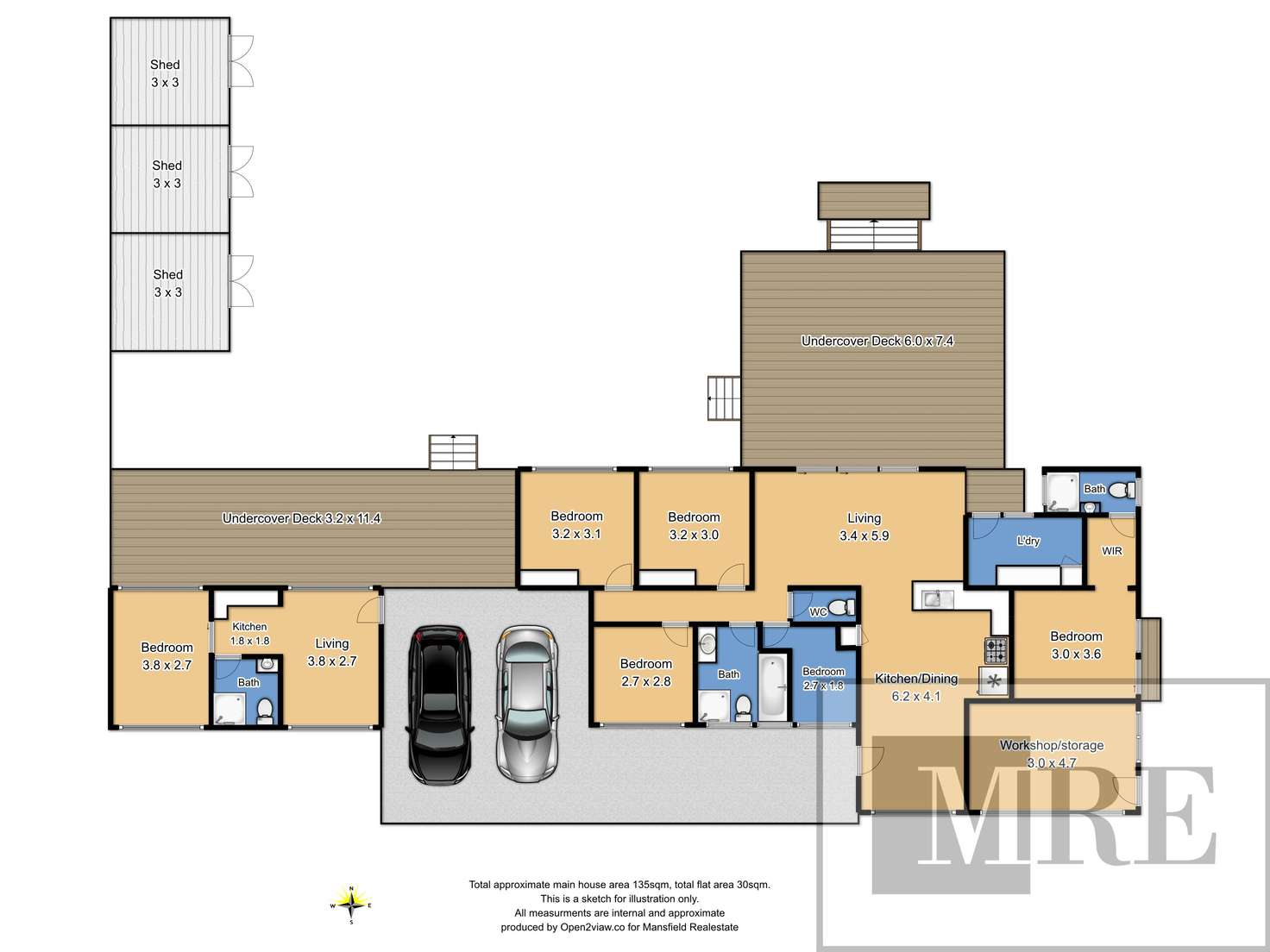 Floorplan of Homely house listing, 1625 Maroondah Highway, Bonnie Doon VIC 3720