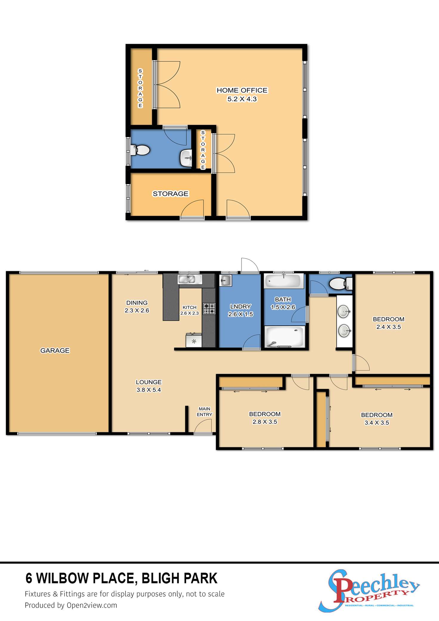 Floorplan of Homely house listing, 6 Wilbow Place, Bligh Park NSW 2756