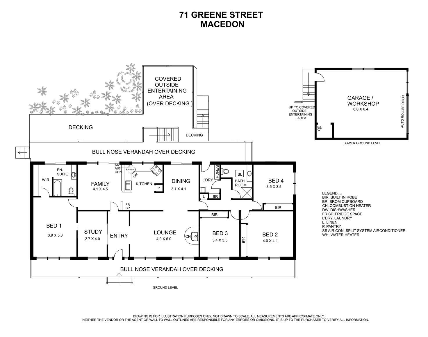 Floorplan of Homely house listing, 71 Greene Street, Macedon VIC 3440