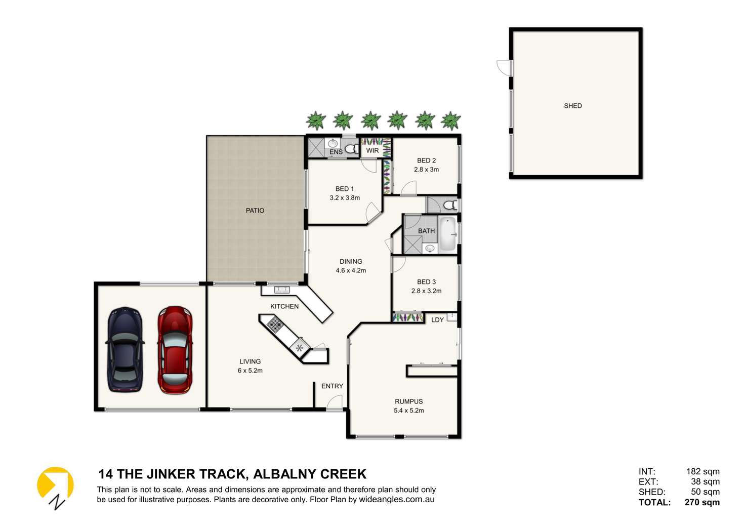 Floorplan of Homely house listing, 14 The Jinker Track, Albany Creek QLD 4035