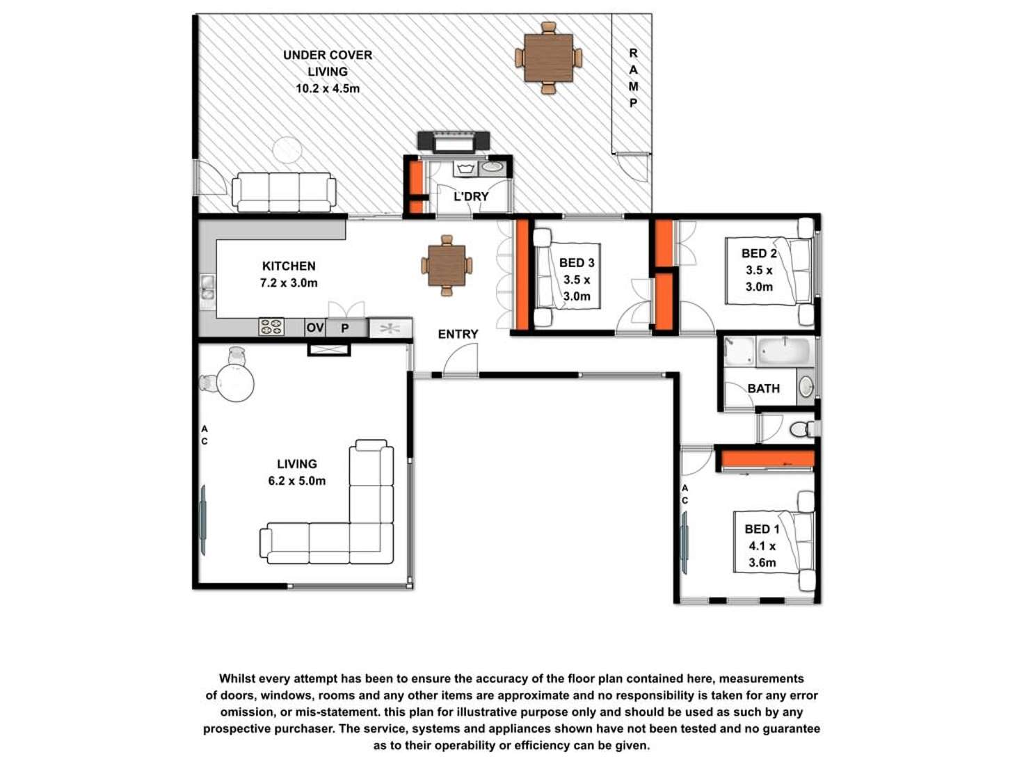 Floorplan of Homely house listing, 97 Rippon Road, Hamilton VIC 3300