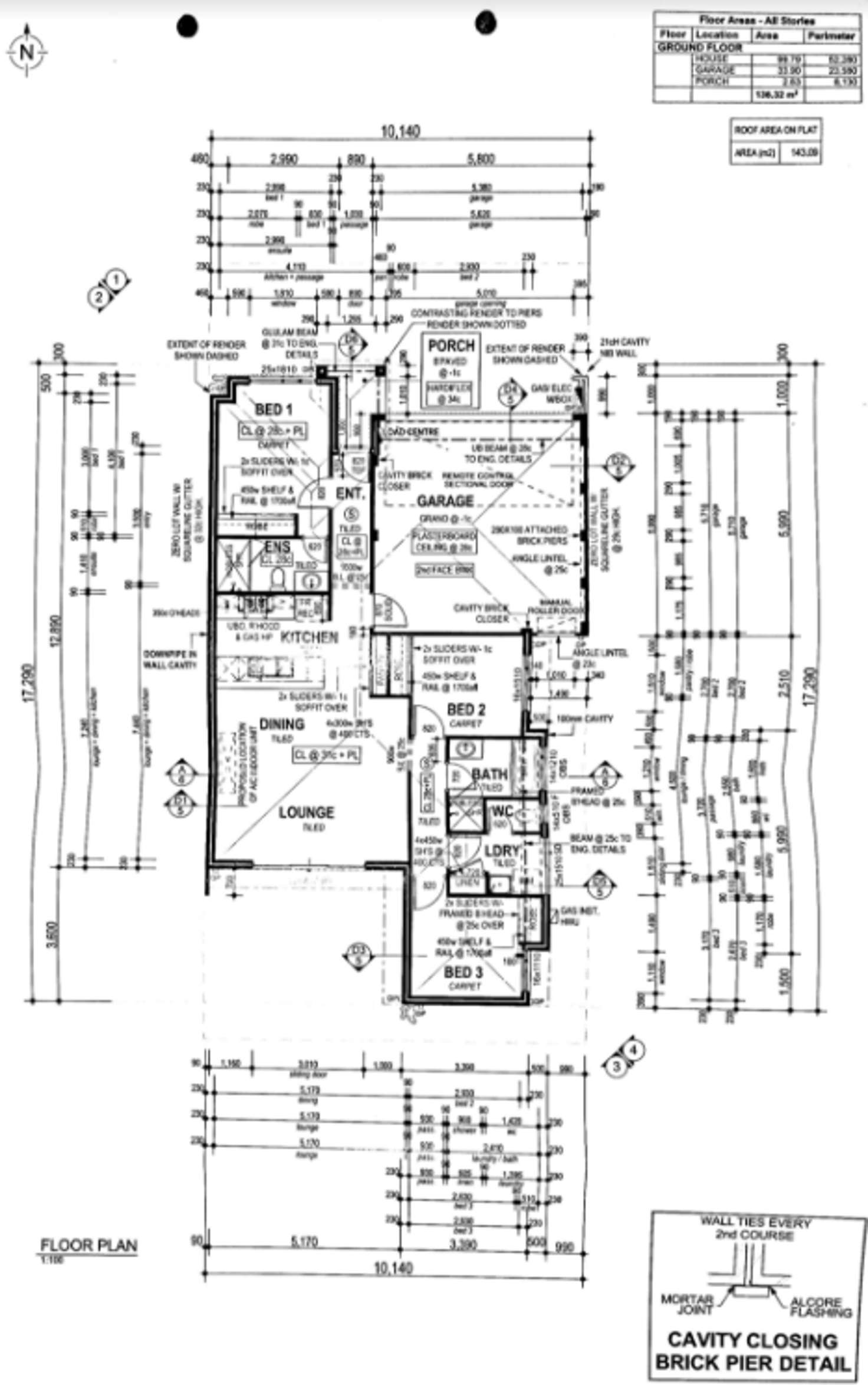 Floorplan of Homely house listing, 177 Nicholas Road, Hocking WA 6065