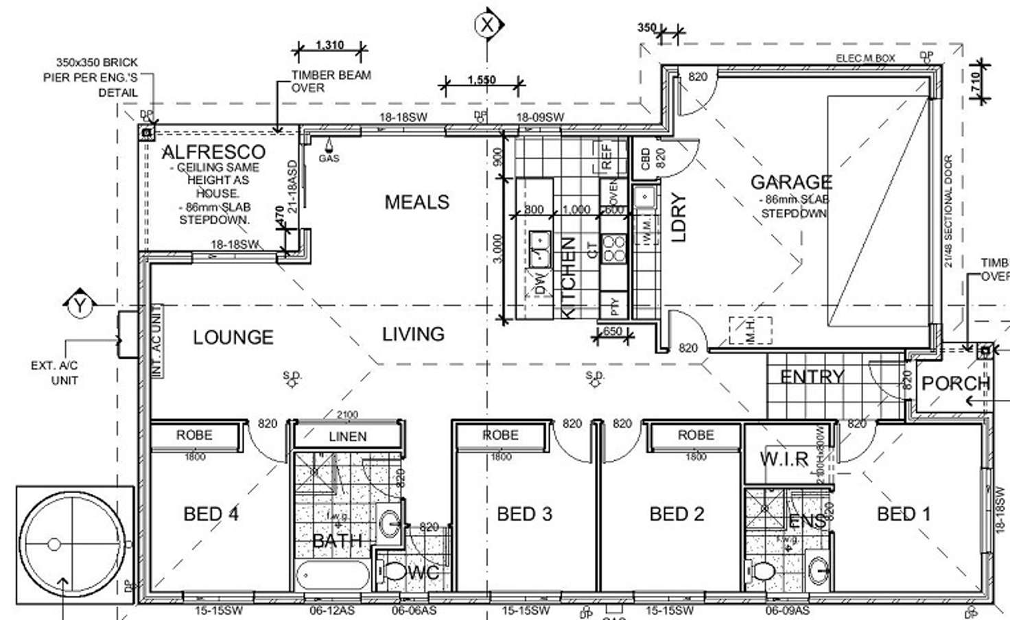 Floorplan of Homely house listing, 8 Harry Crescent, Hamilton Valley NSW 2641